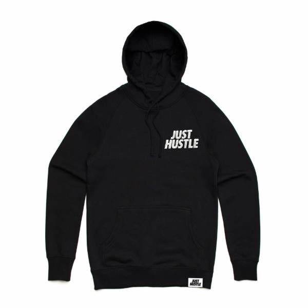 Just Hustle Chenille Patch Hoodie - RP