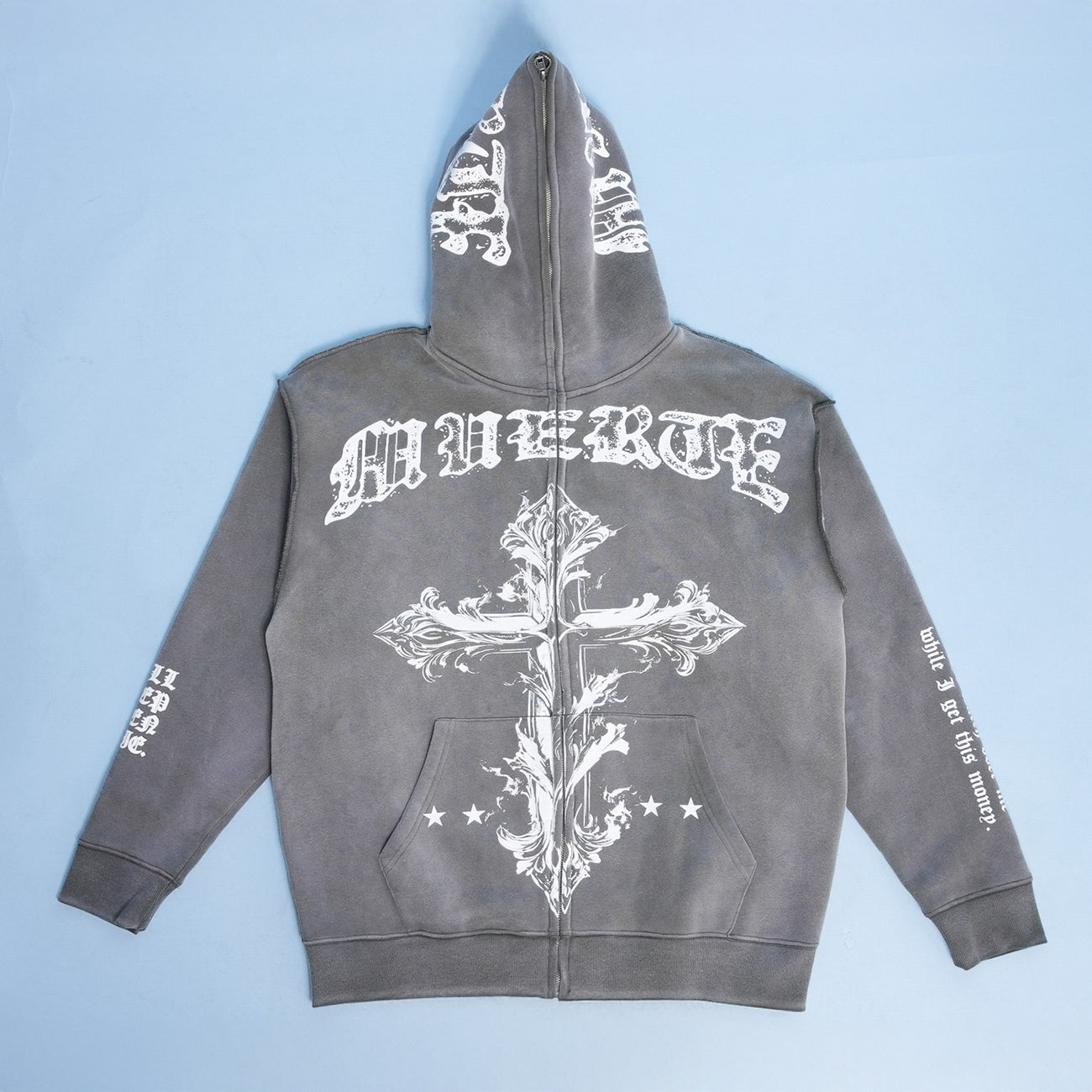 GB Jesus CROSS F/B Zip Hoodie