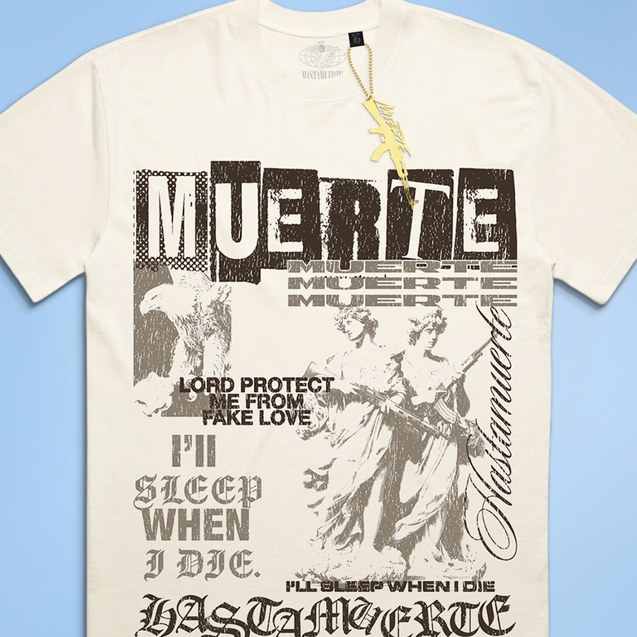 PROTECTIVE ANGELS -ECRU