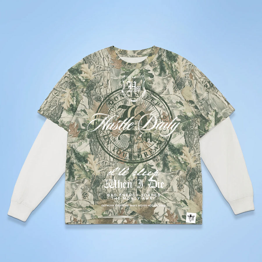 Survival Tactics Camo 2fer Tee