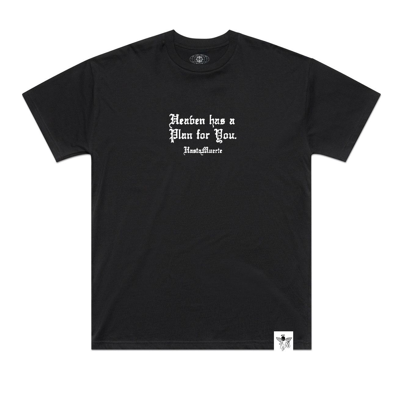 HM Jesus Pendant F/B - BLACK TEE