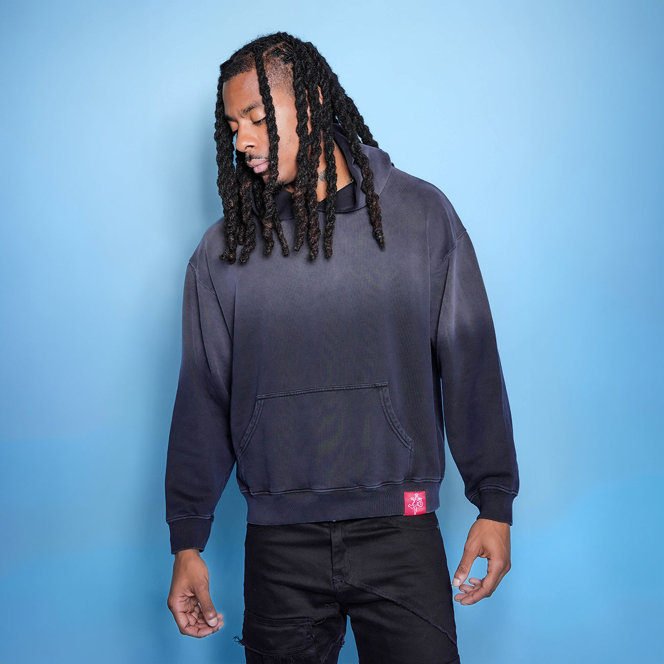 BLACK POTASSIUM HOODIE - BASIC