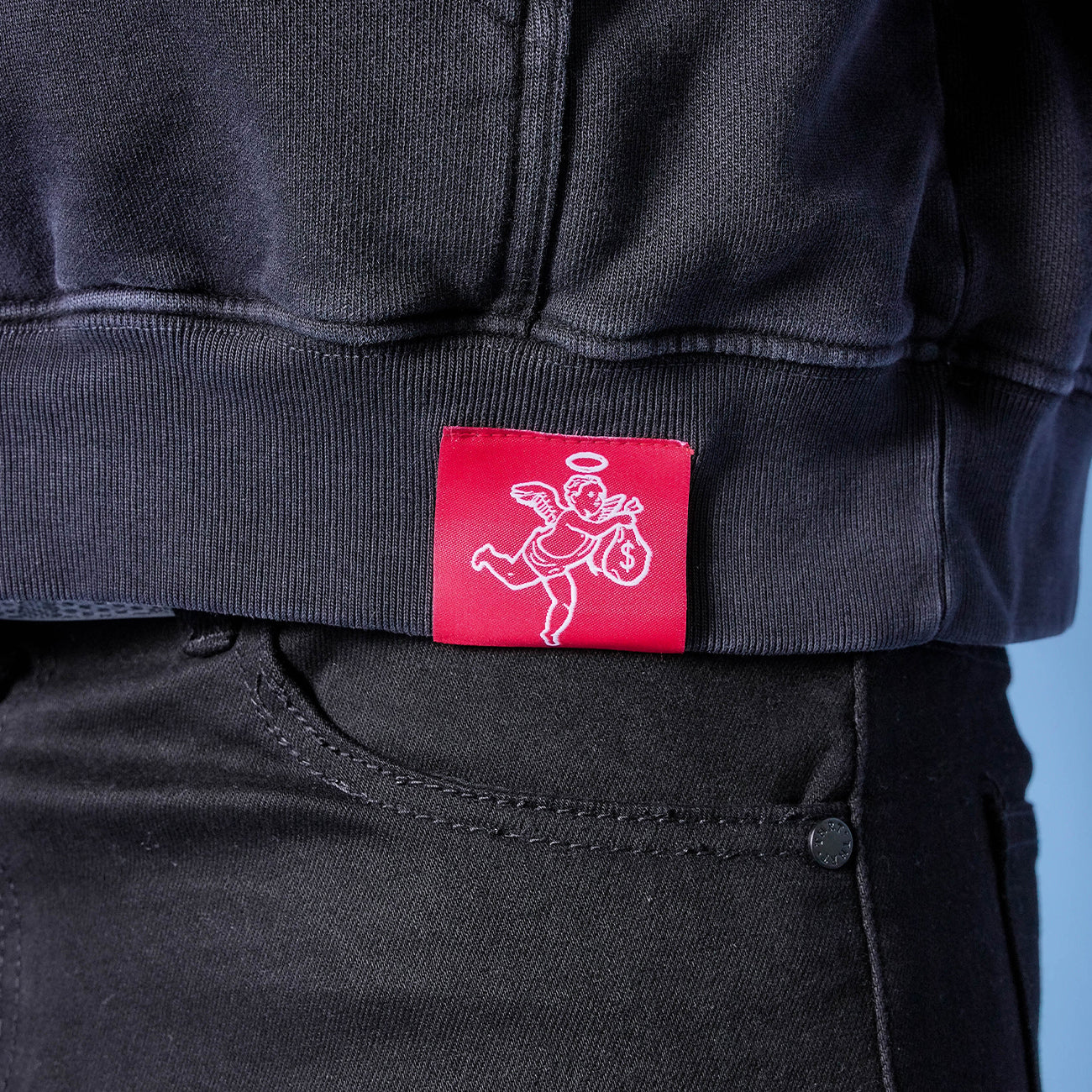 BLACK POTASSIUM HOODIE - BASIC
