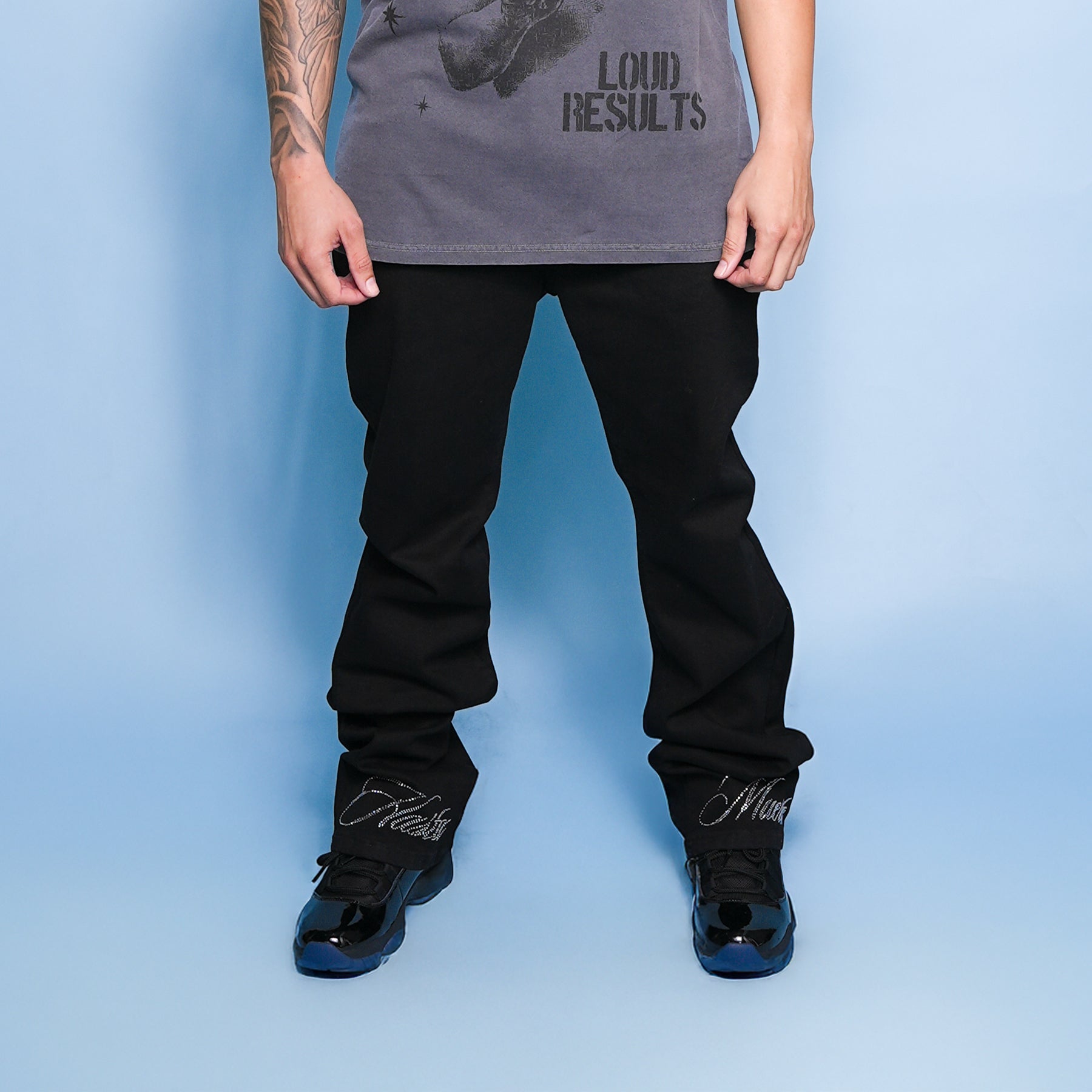 HM Spider Flared Denim