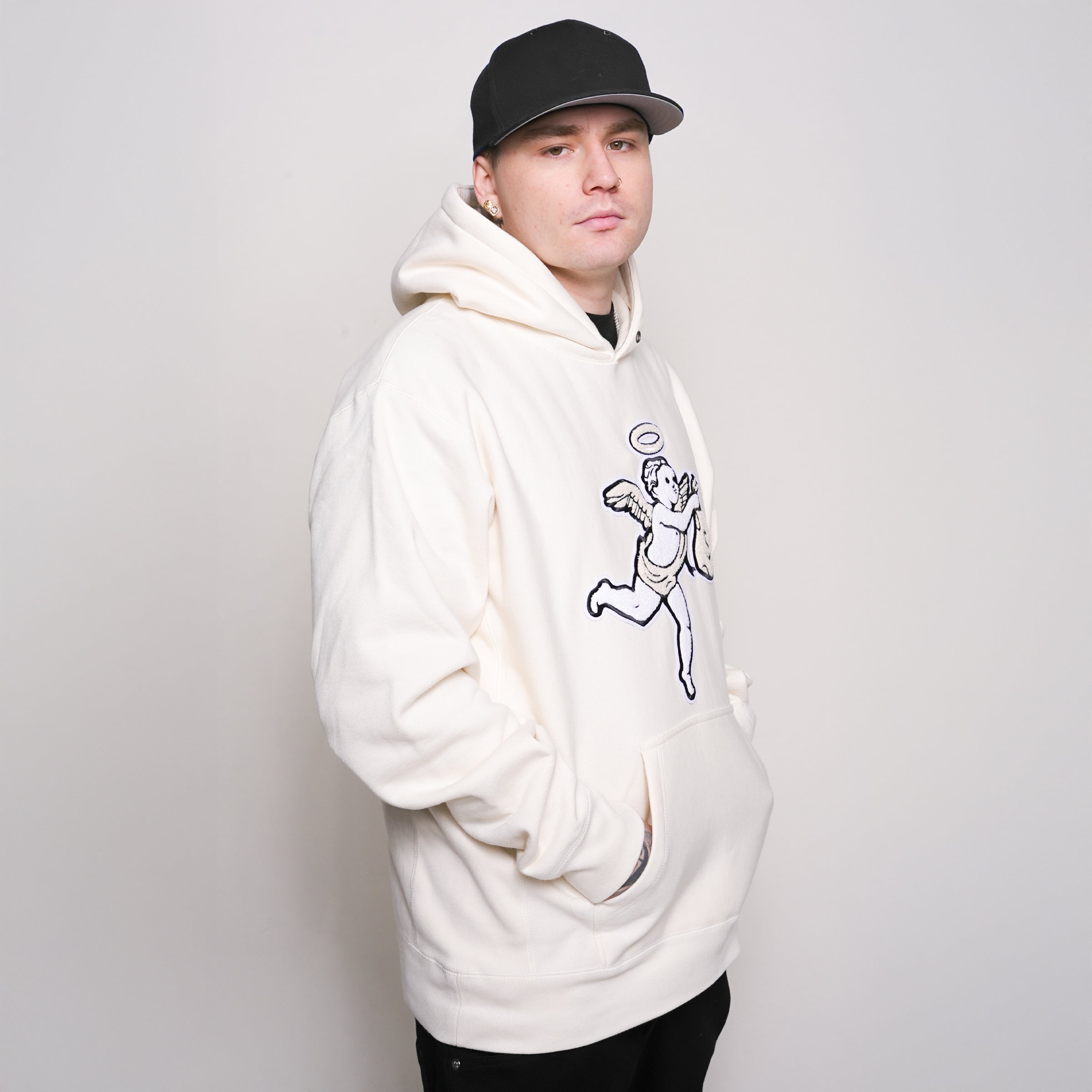 Máscara de esquí AJ1 Angel Chenille Neut HOODIE HW