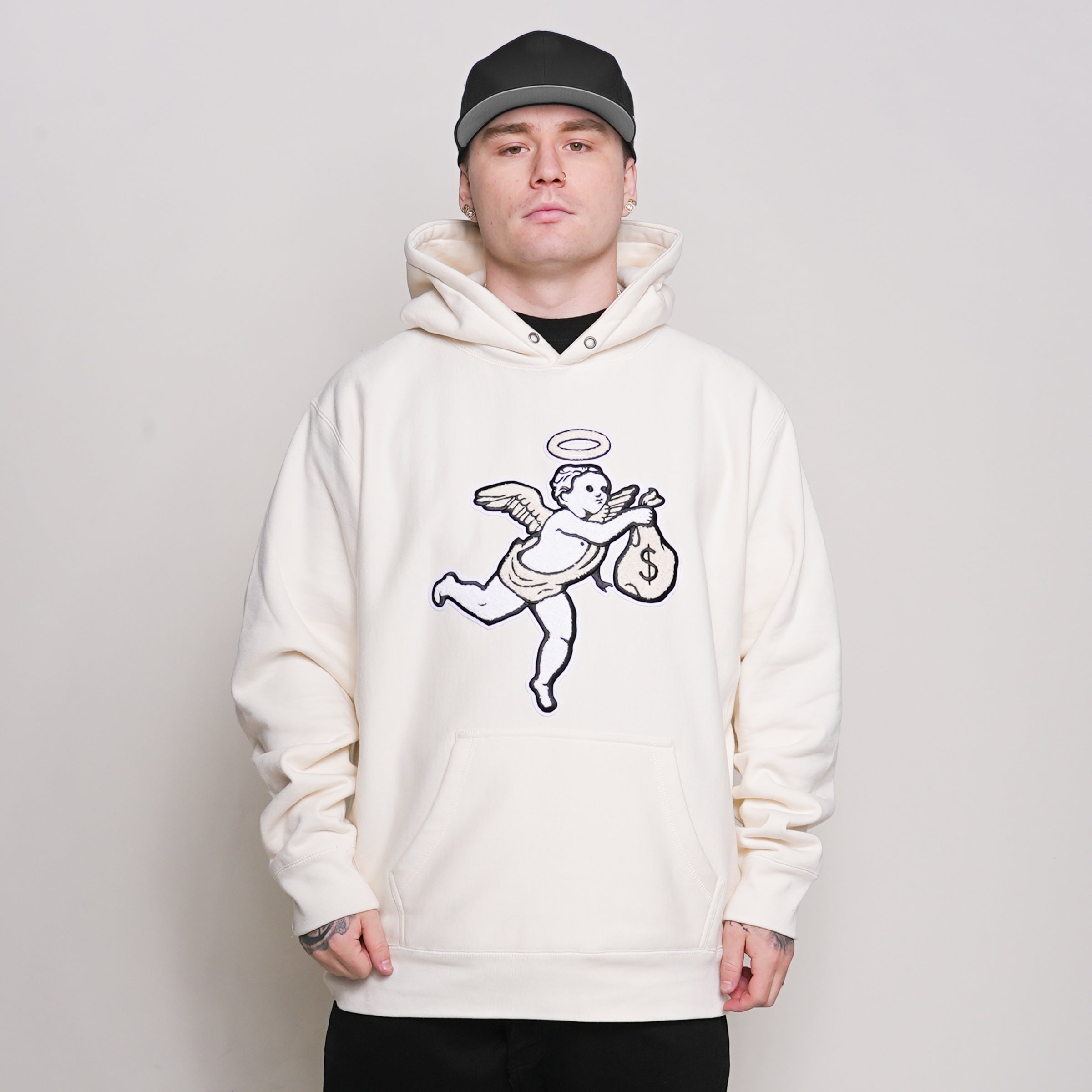 Máscara de esquí AJ1 Angel Chenille Neut HOODIE HW