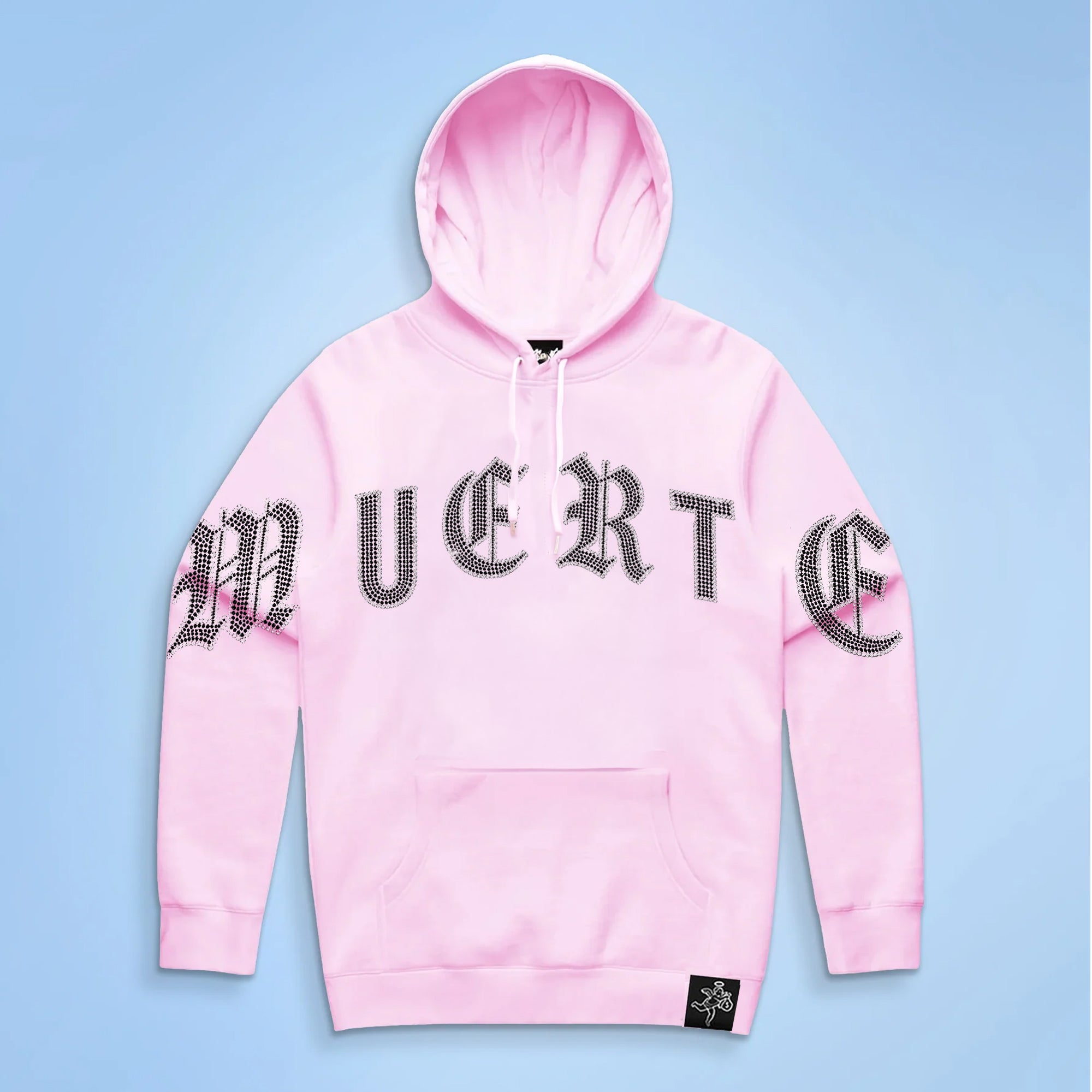 MM LTTRS Rhinestone Hoodie