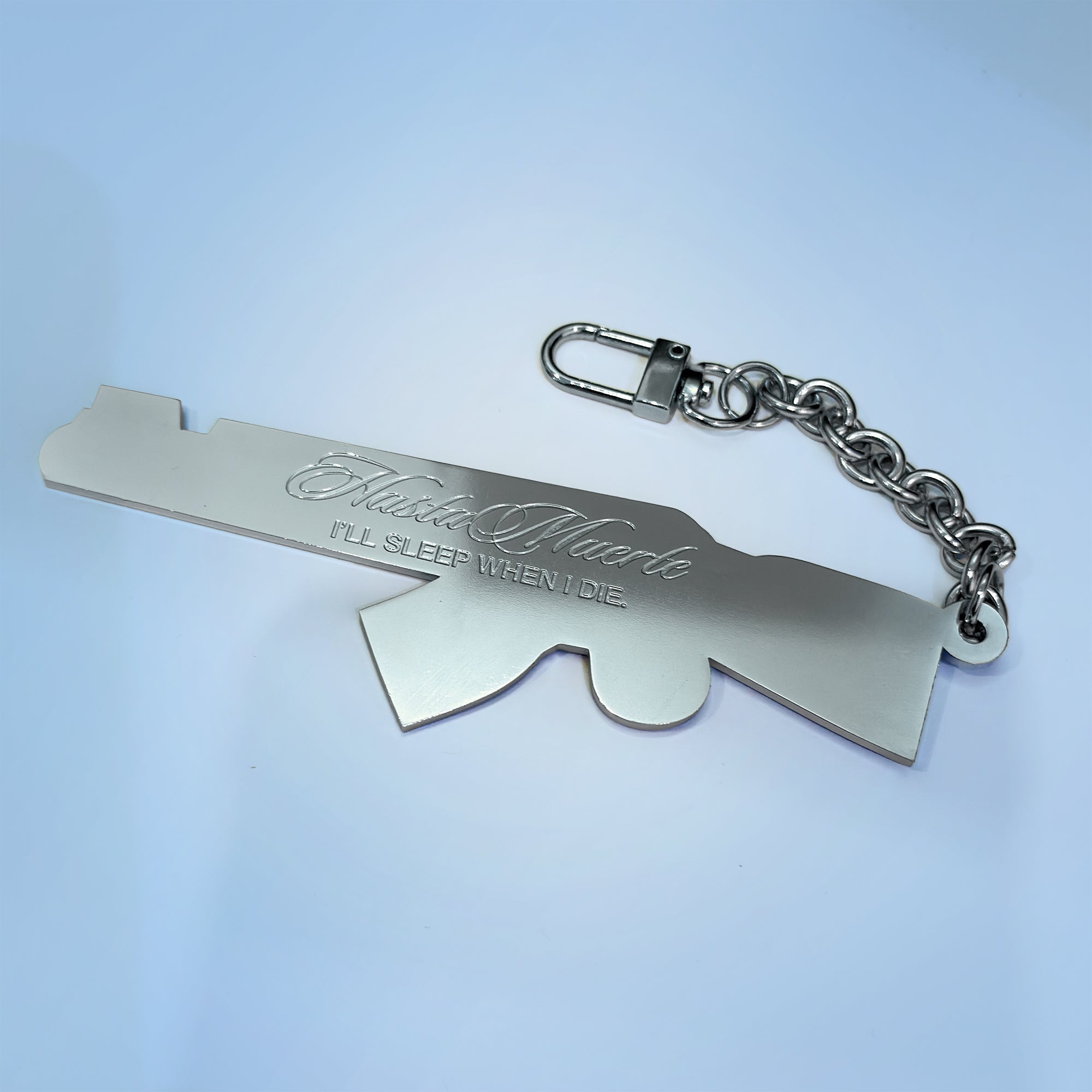 HM I’ll Sleep When I Die Metal Keychain