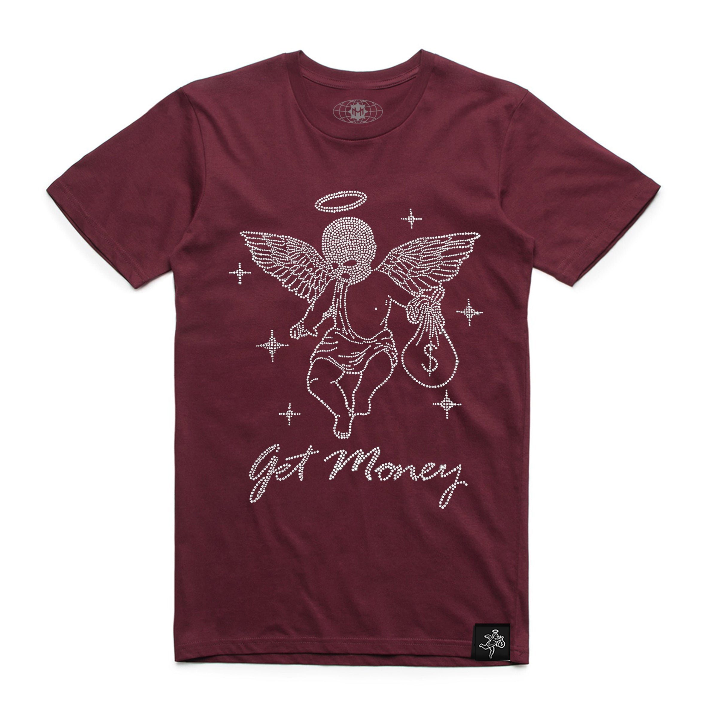 GM Star Rhinestone - CLR Burgundy