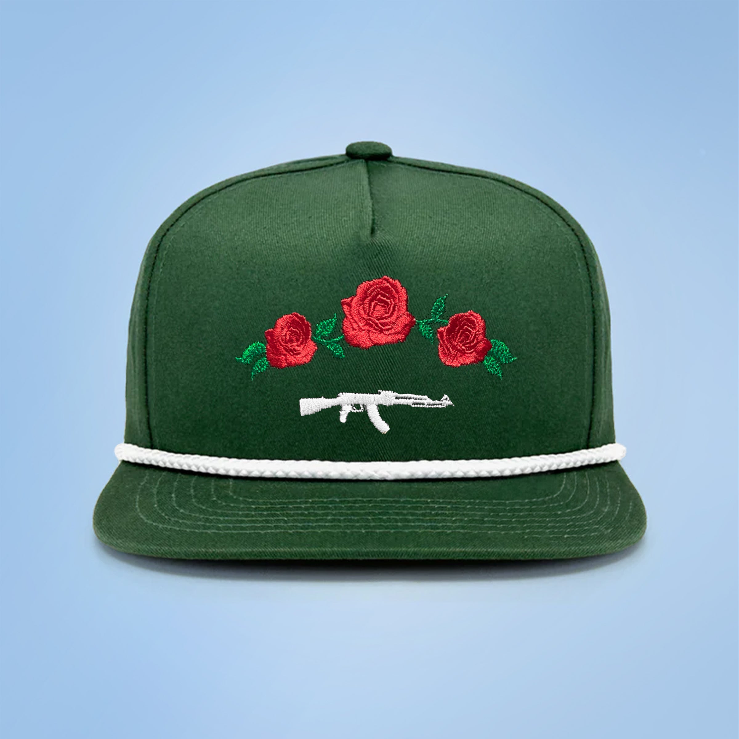 AK Rose Seal Rope Snapback