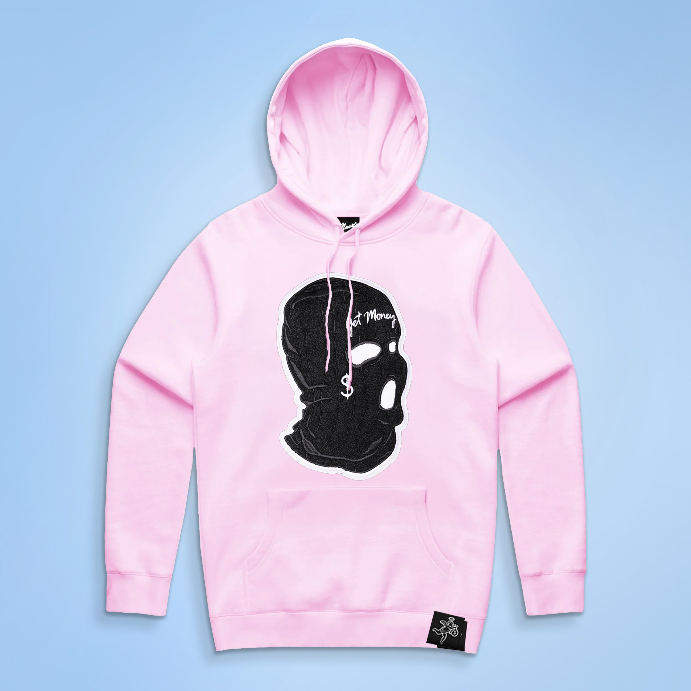 AJ11 GET MONEY MASK CHENILLE PATCH Hoodie - HW