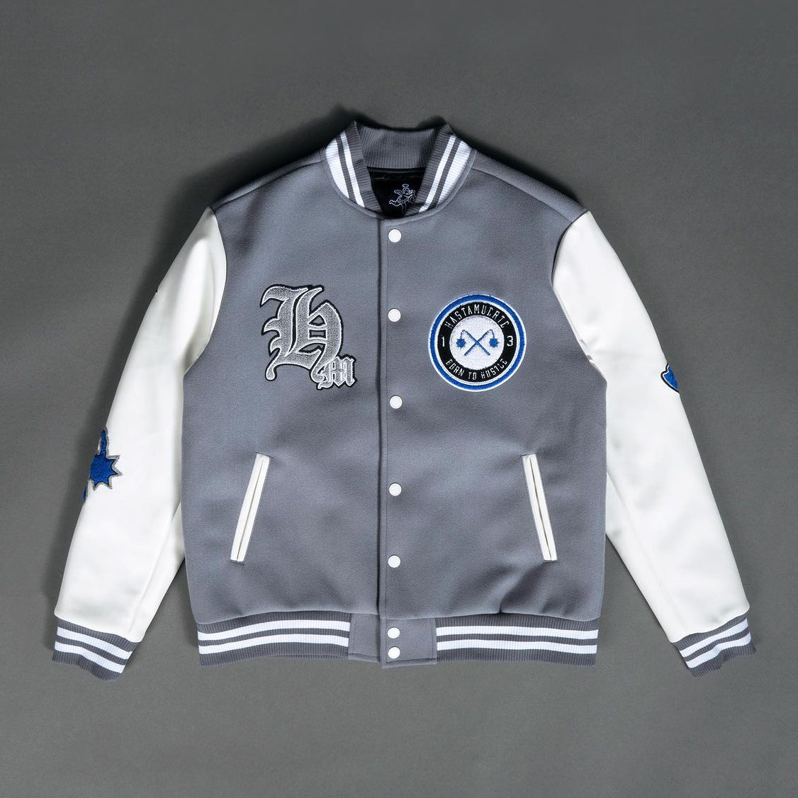 Born To Hustle Letterman Jacket 2023