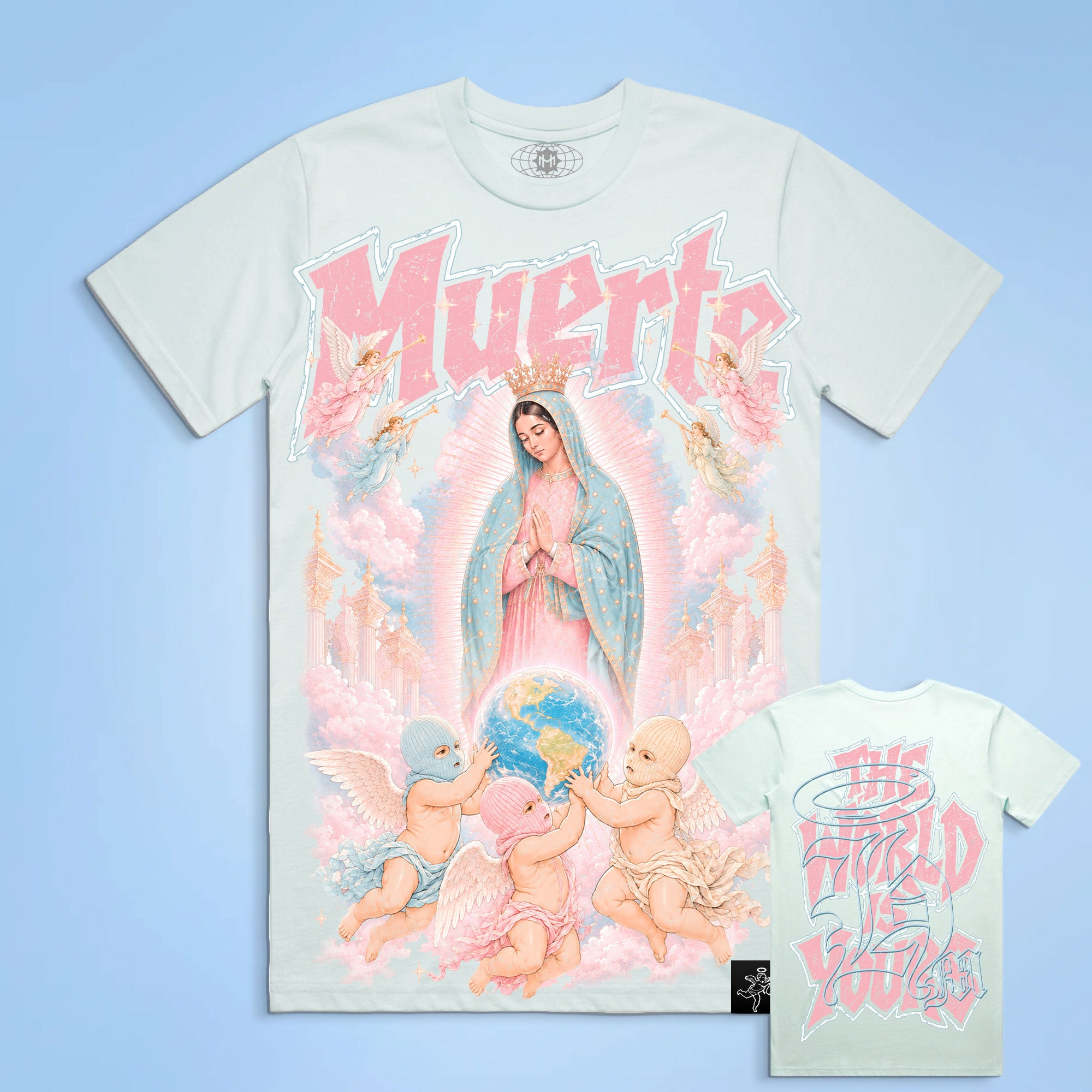 Guided By Faith - Seafoam Tee