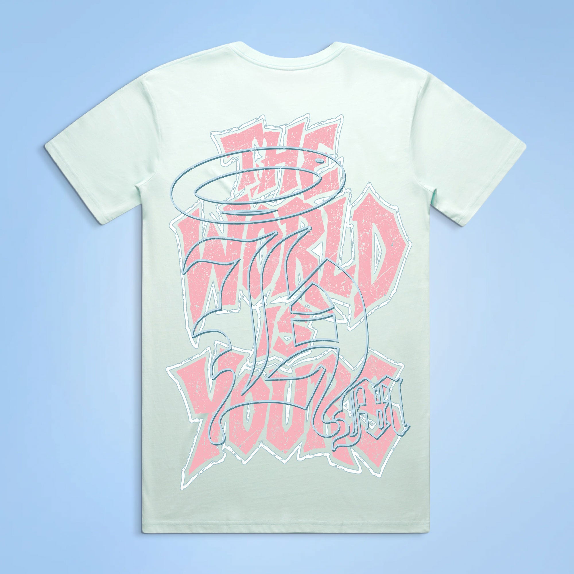 Guided By Faith - Seafoam Tee