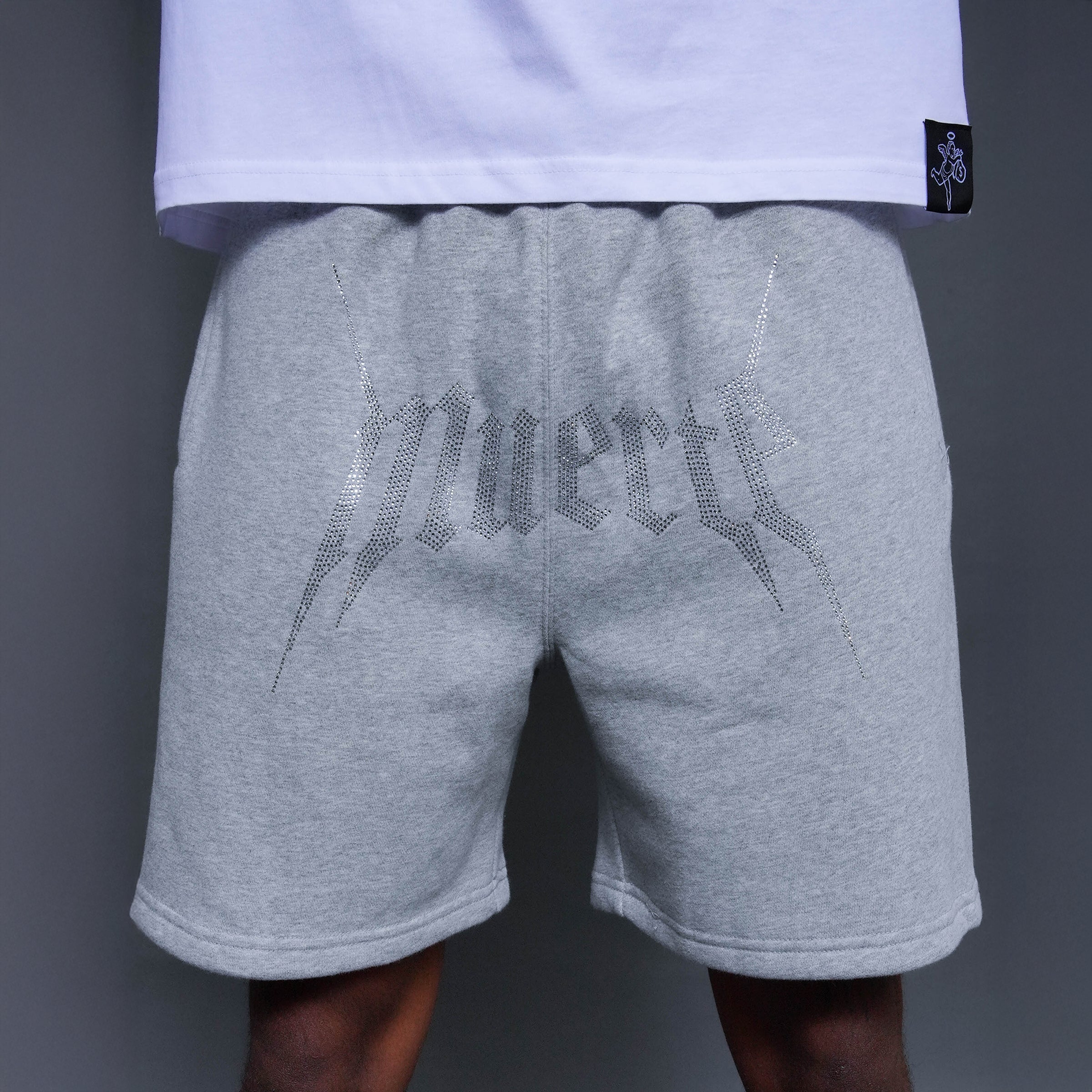 Lightning White Tonal Shorts