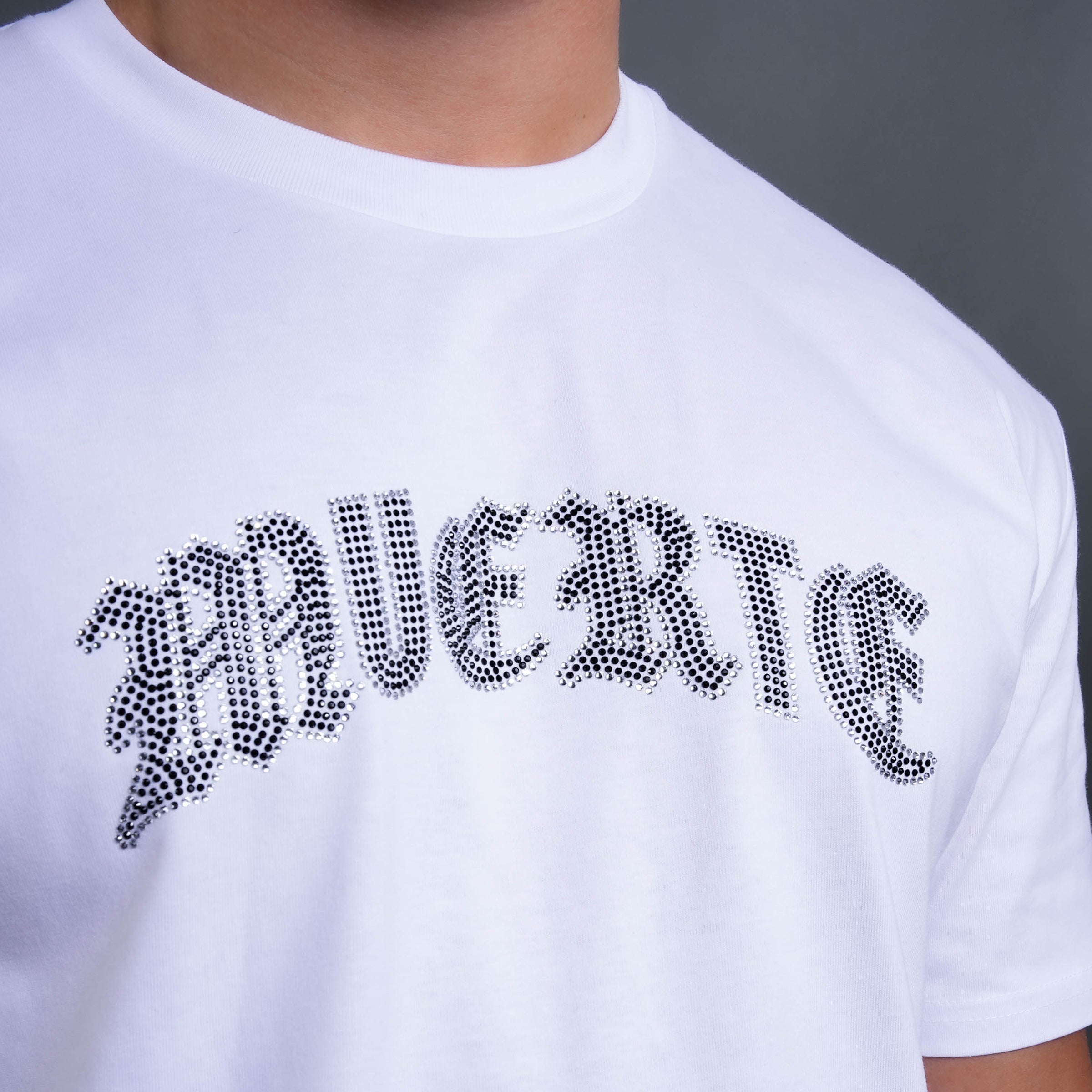 Muerte OE Rhinestone - WHITE
