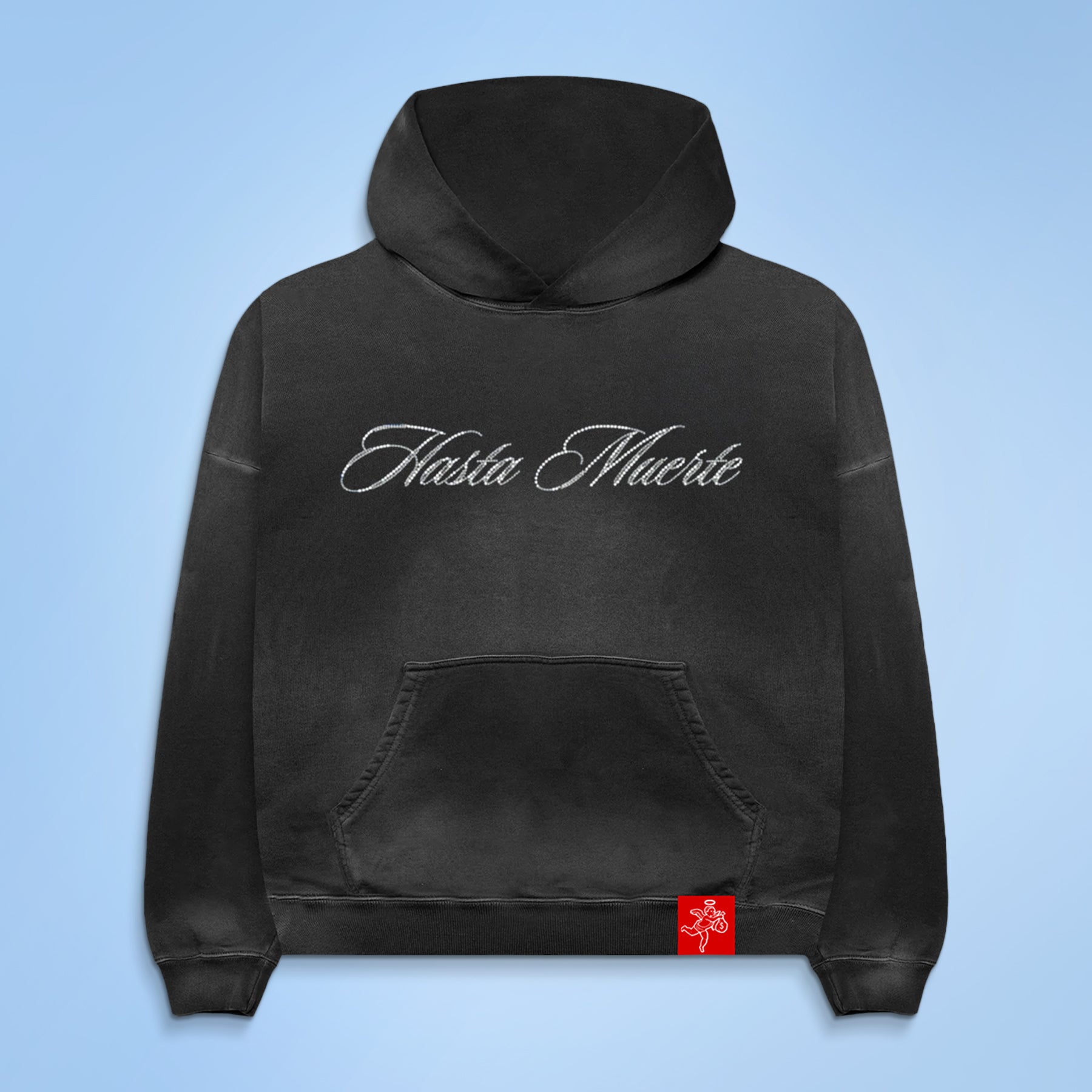 JESUS RHINESTONE POTASSIUM HOODIE