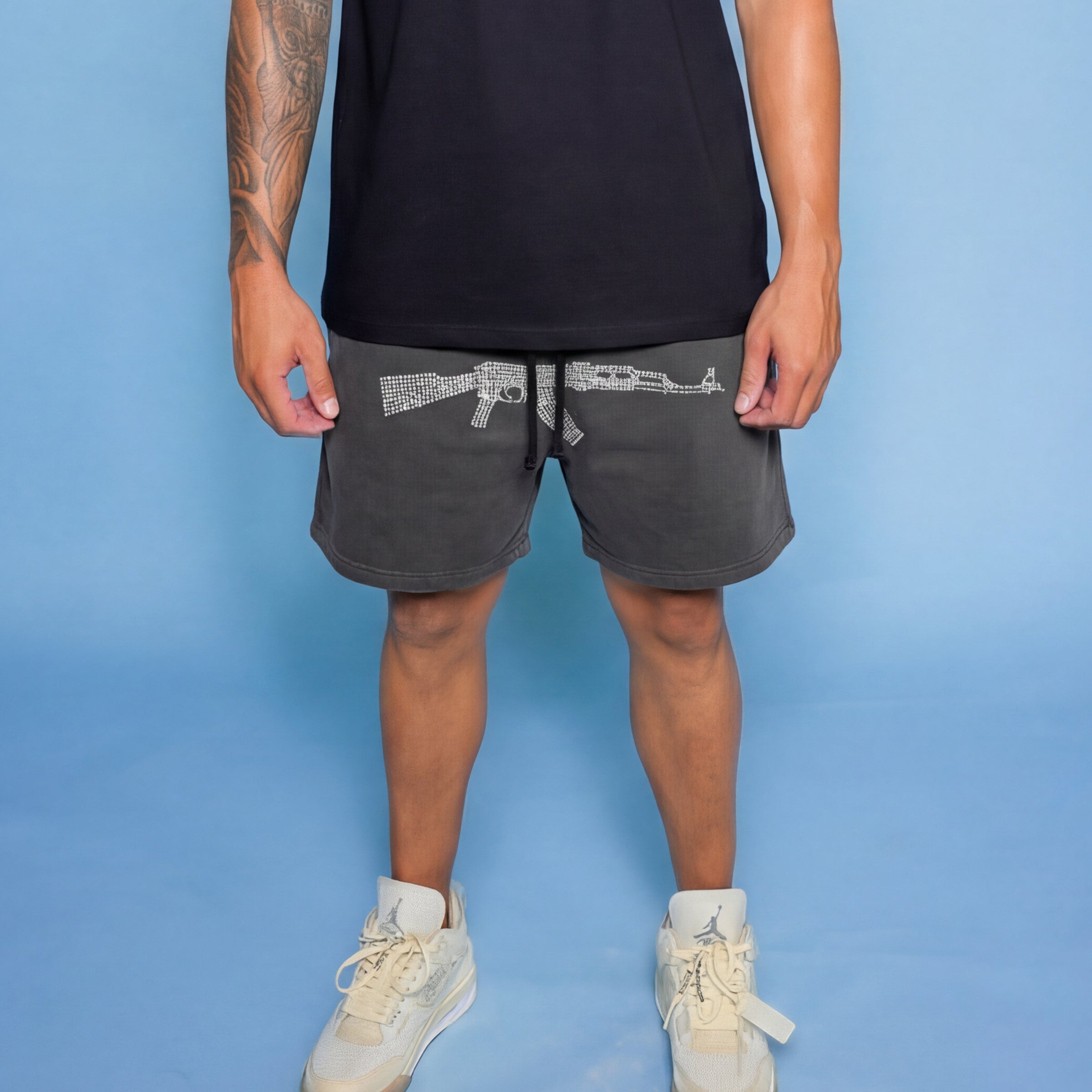 AK RHINESTONE POTASSIUM SHORT