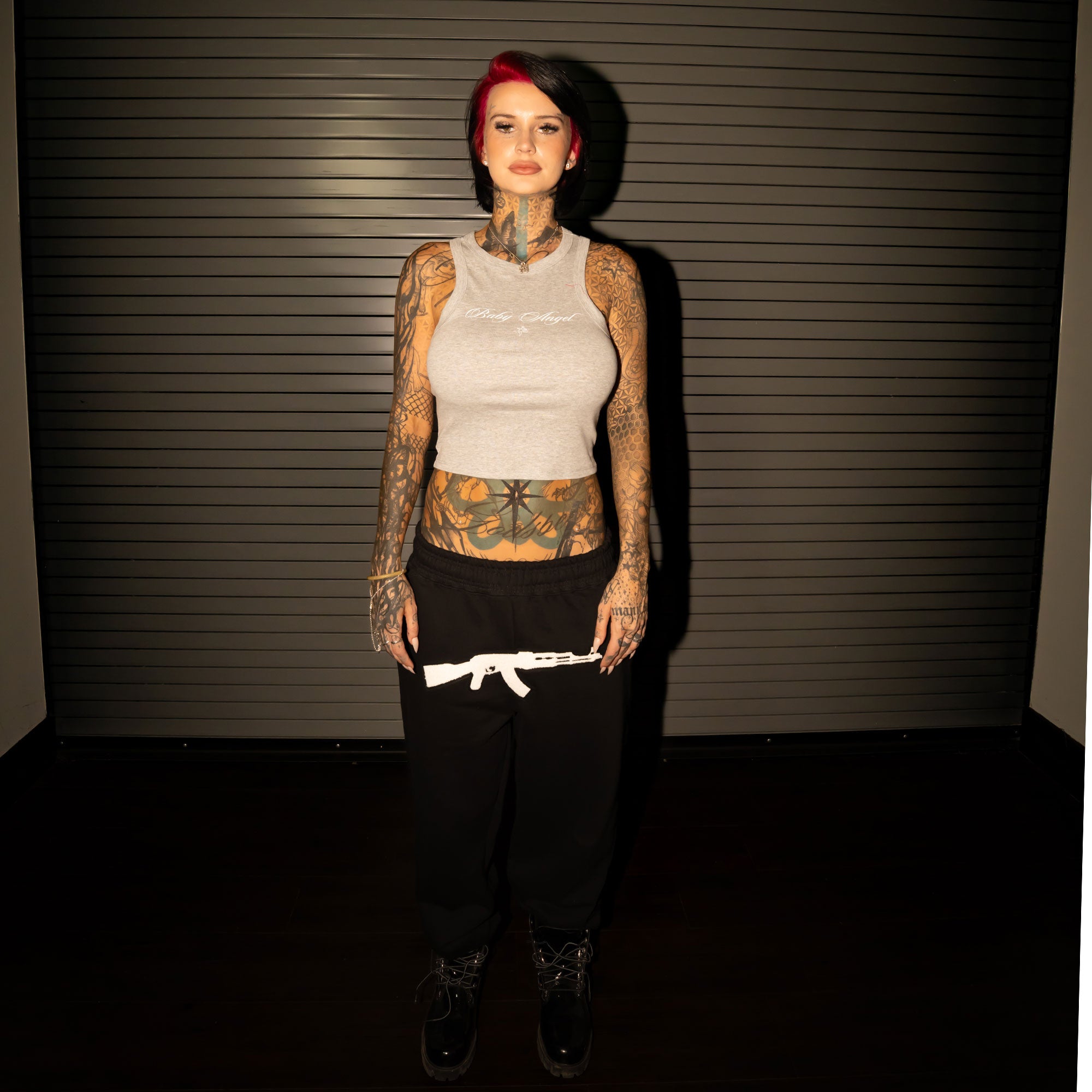 Baby Angel - Womens Crop Tank