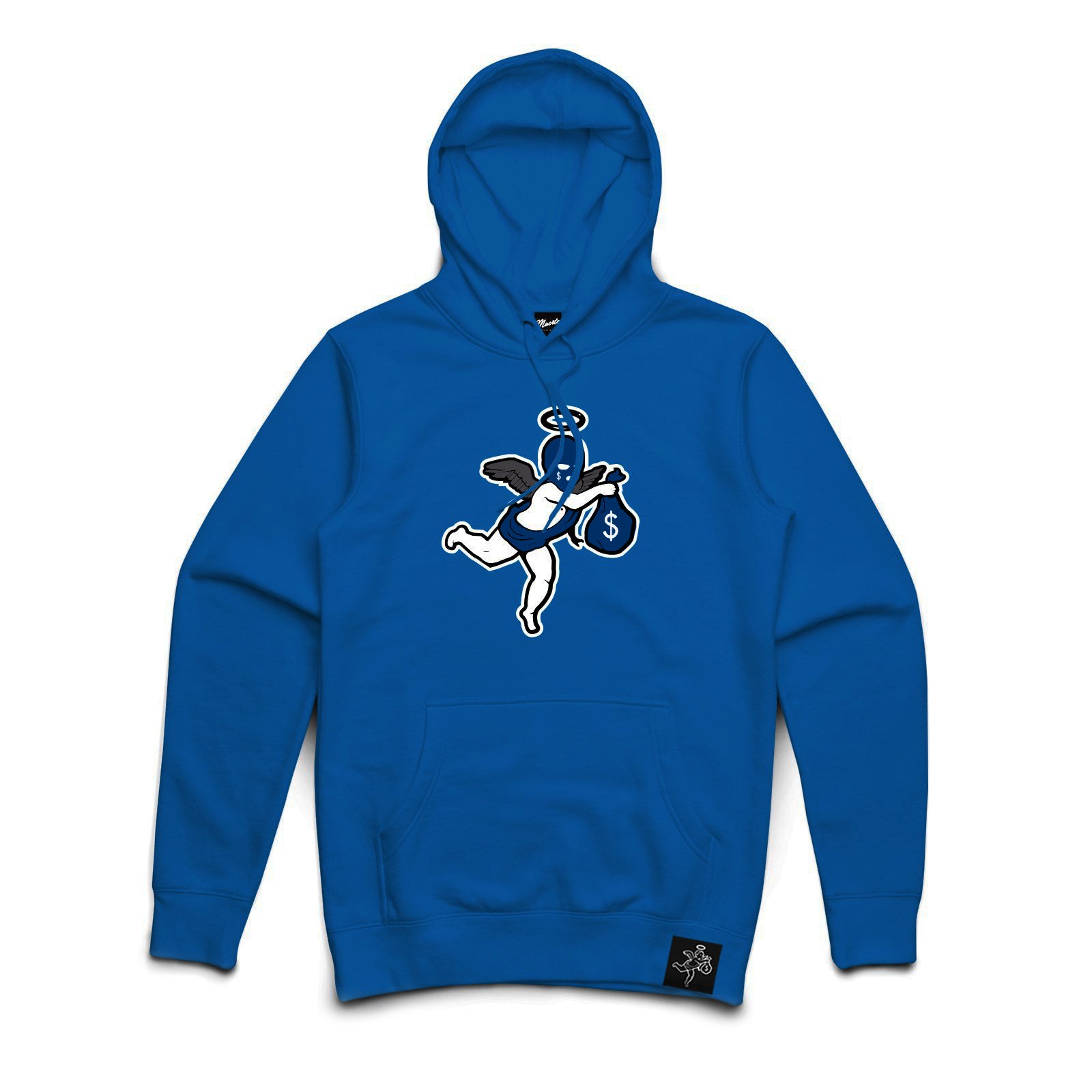 AJ13 HB SKI MASK ANGEL CHENILLE PATCH Hoodie  HW