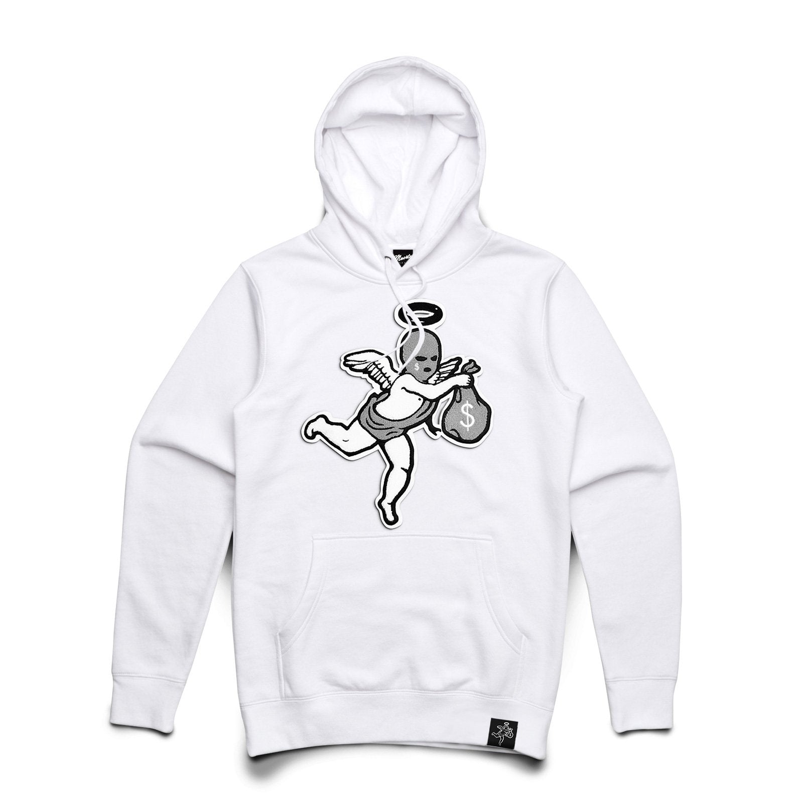 AJ1 Ski Mask Angel Chenille Neut HOODIE HW