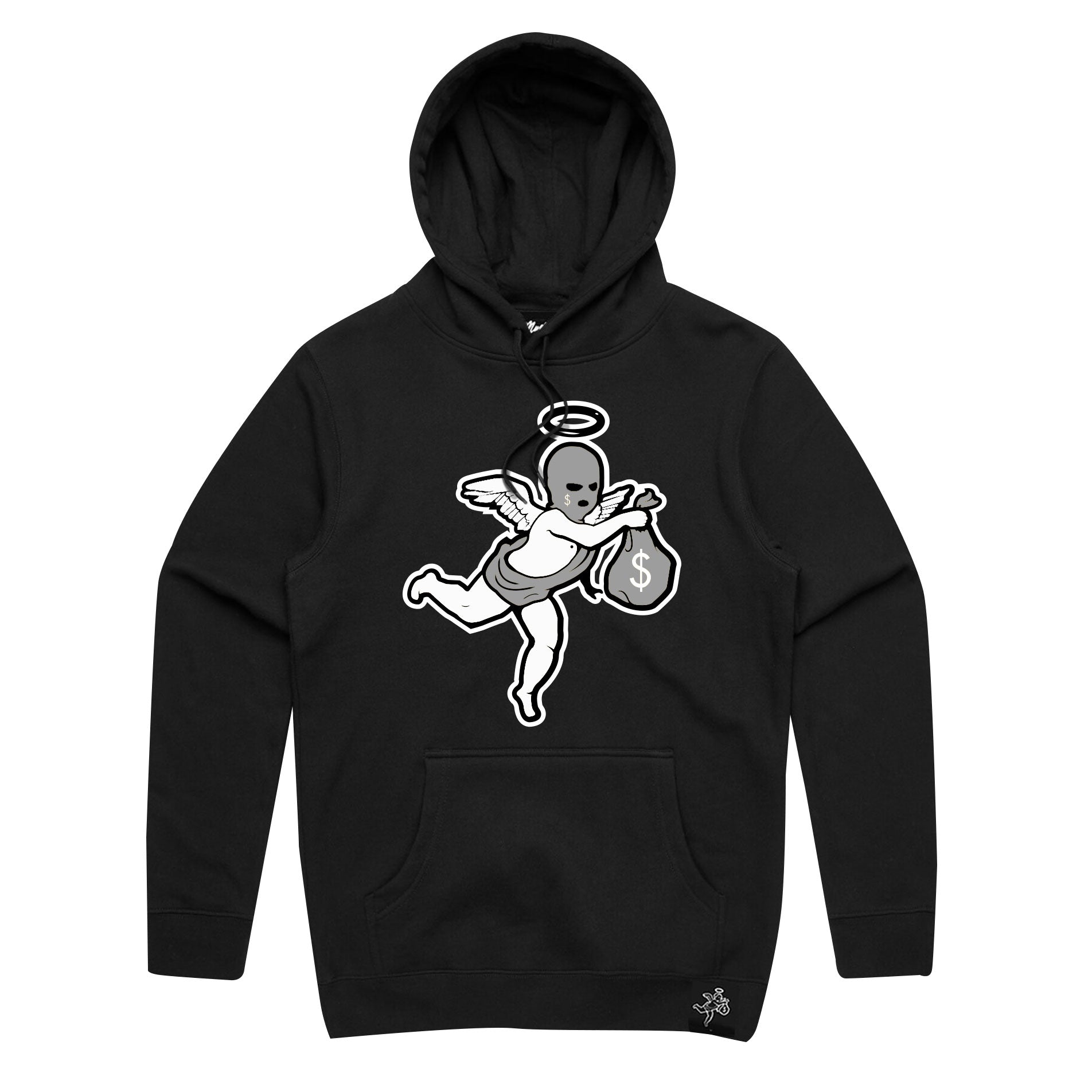 AJ1 Ski Mask Angel Chenille Neut HOODIE HW