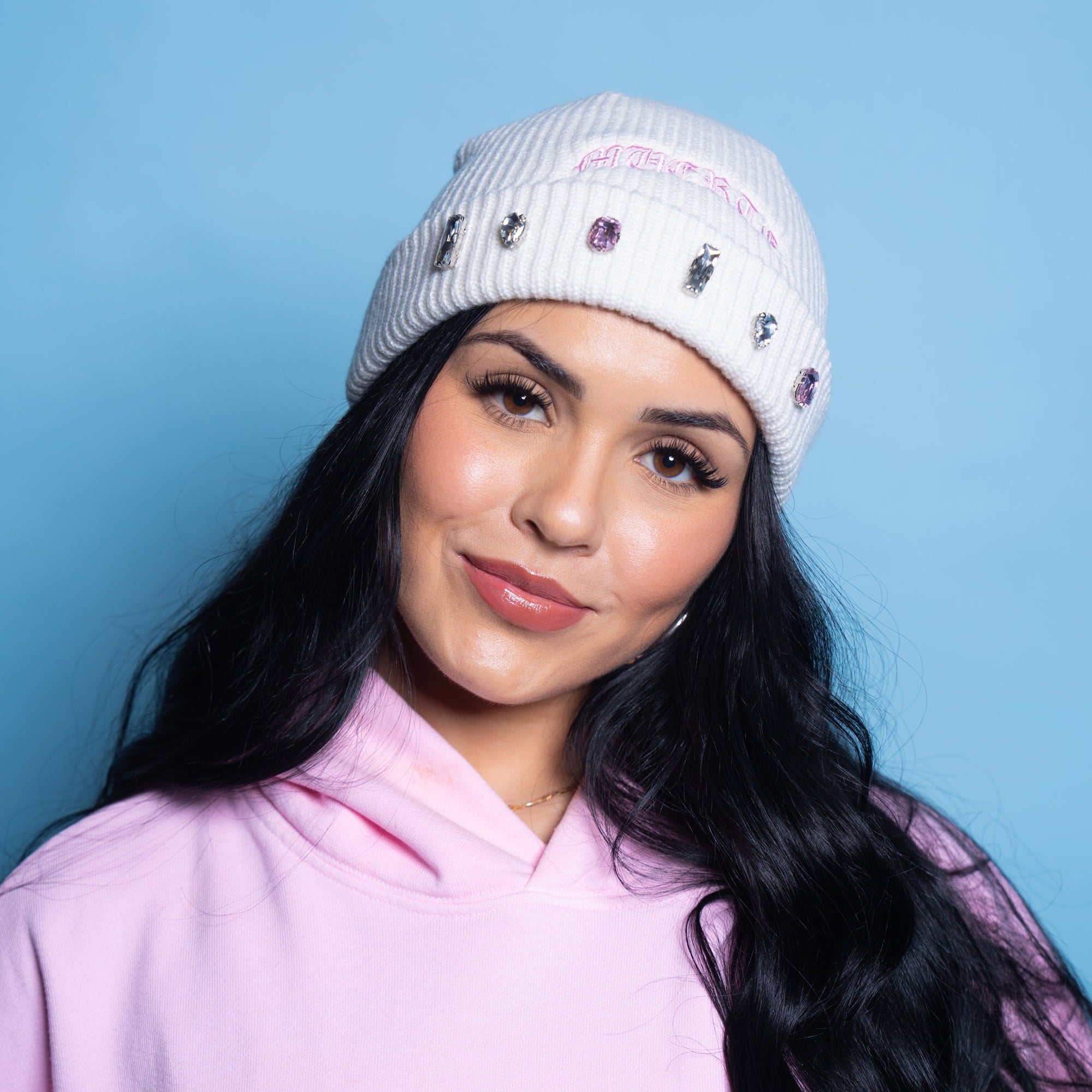 Crystal Muerte Beanie