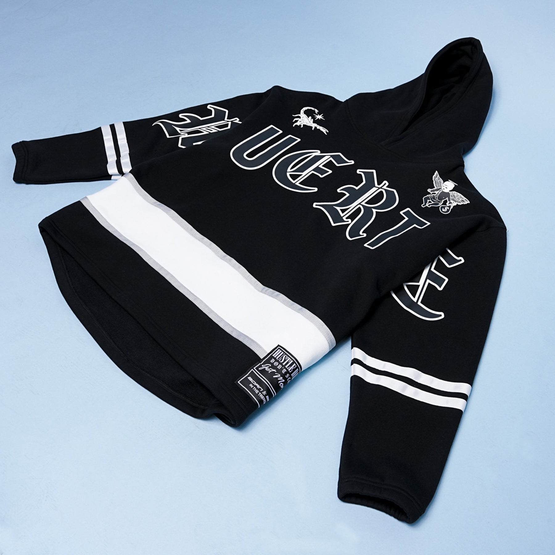 1 of 1 HM Hockey Jersey Hoodie