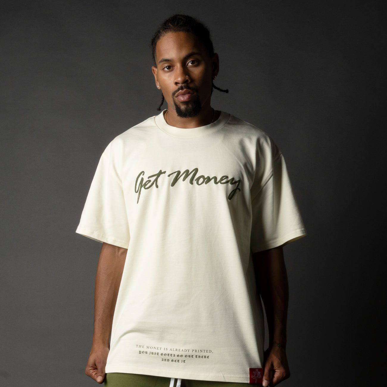 GM Money Impreso - Camiseta ULTRA HW Red Label - Mantequilla