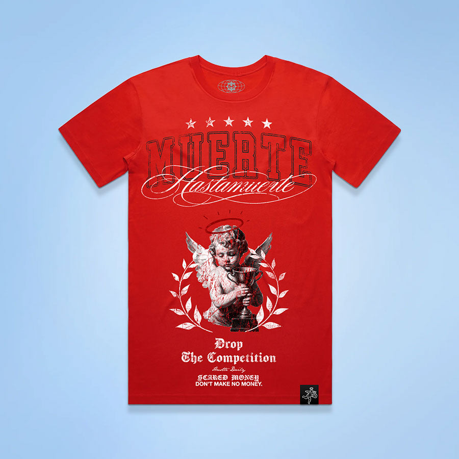 For The Money - Red Tee