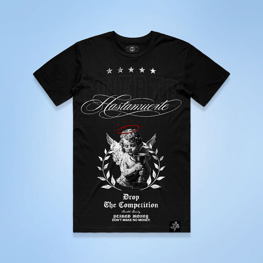 For The Money - Black Tee
