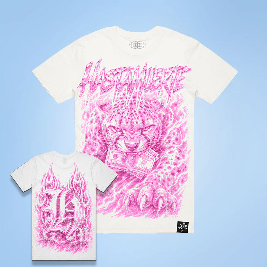 Tiger Strike - White Tee