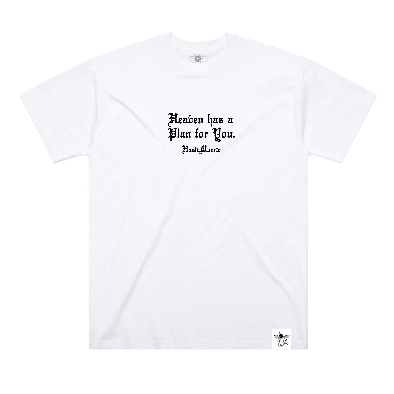 HM Jesus Pendant F/B - WHITE TEE