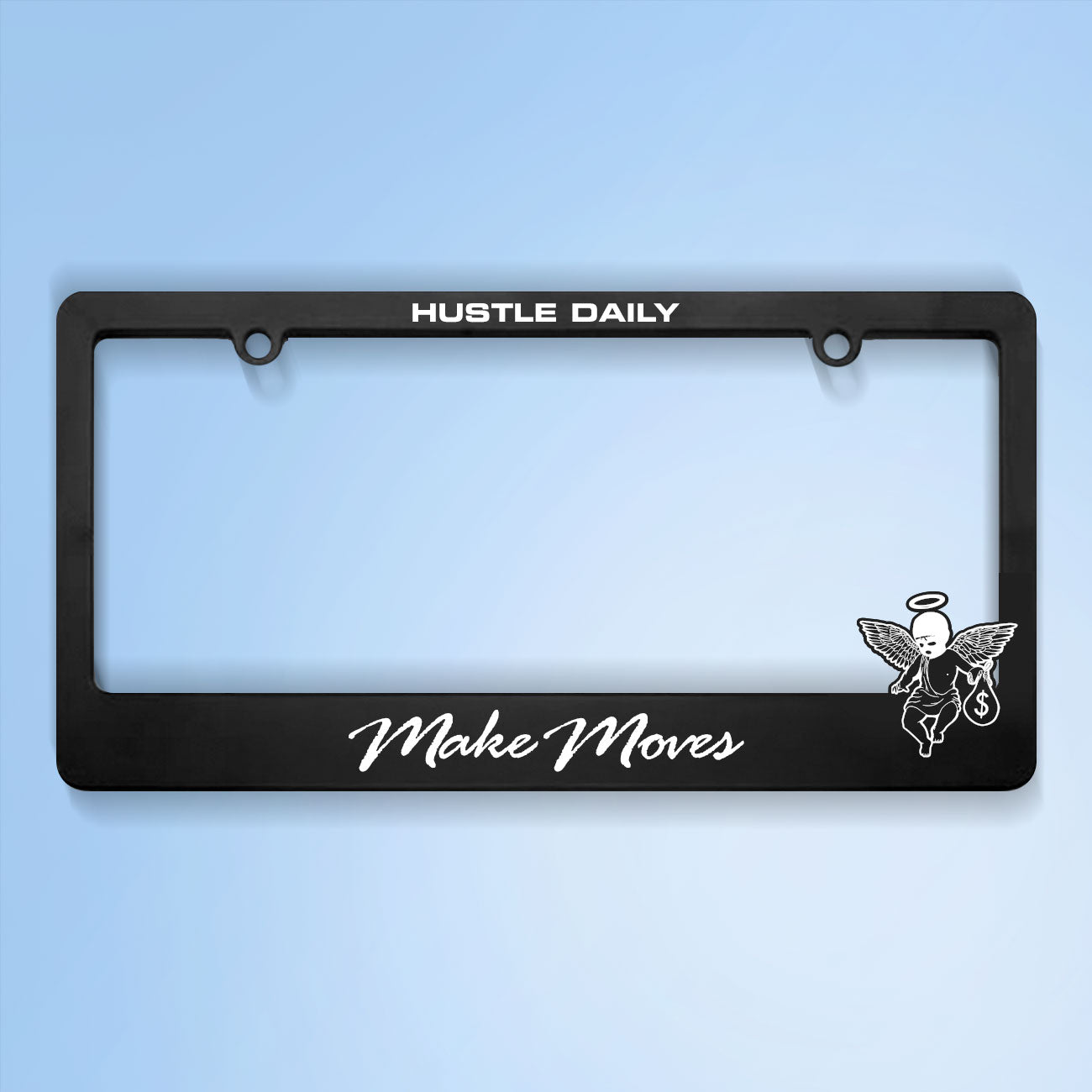 MM Angel License Plate Frame