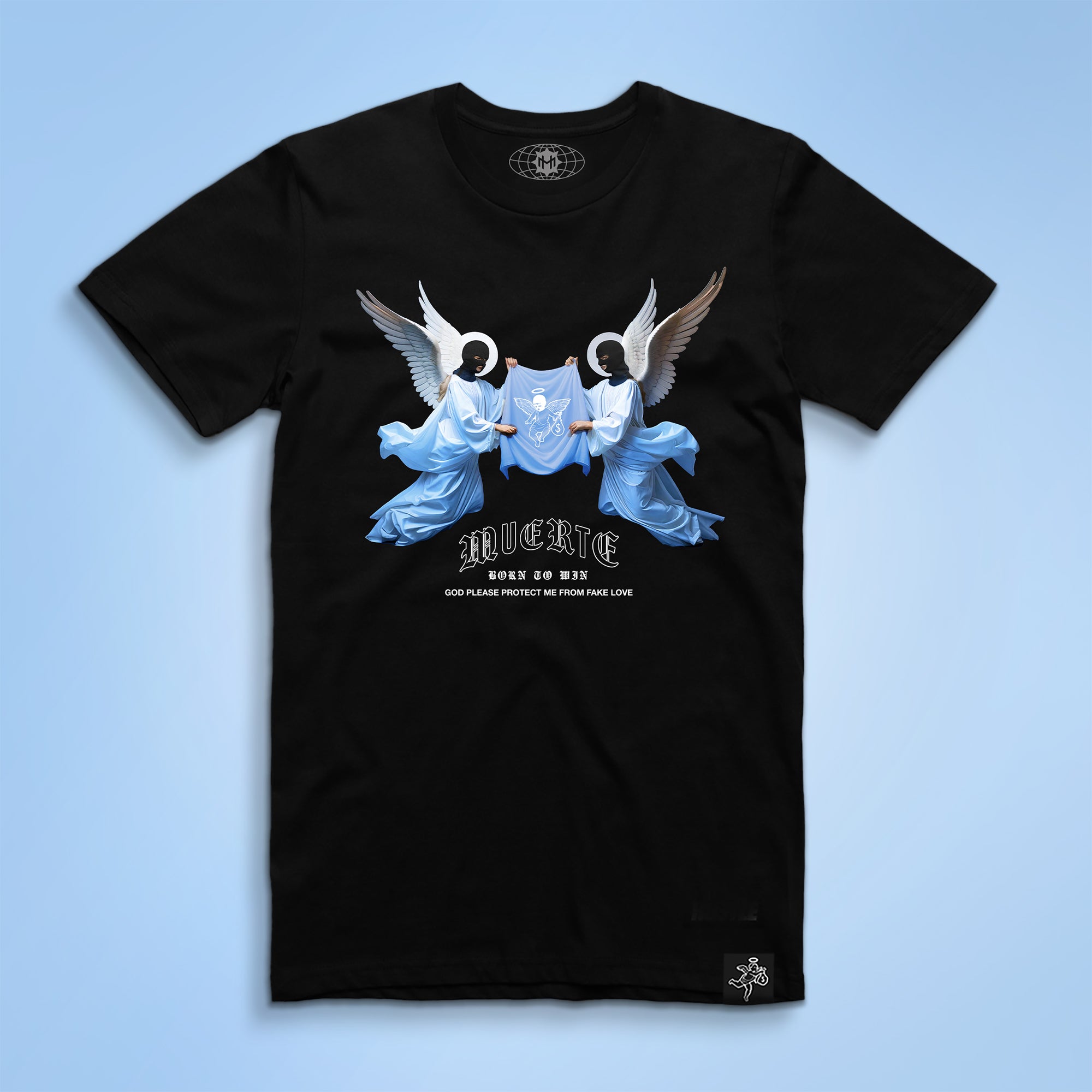 Angel Cloth - BLACK CLR