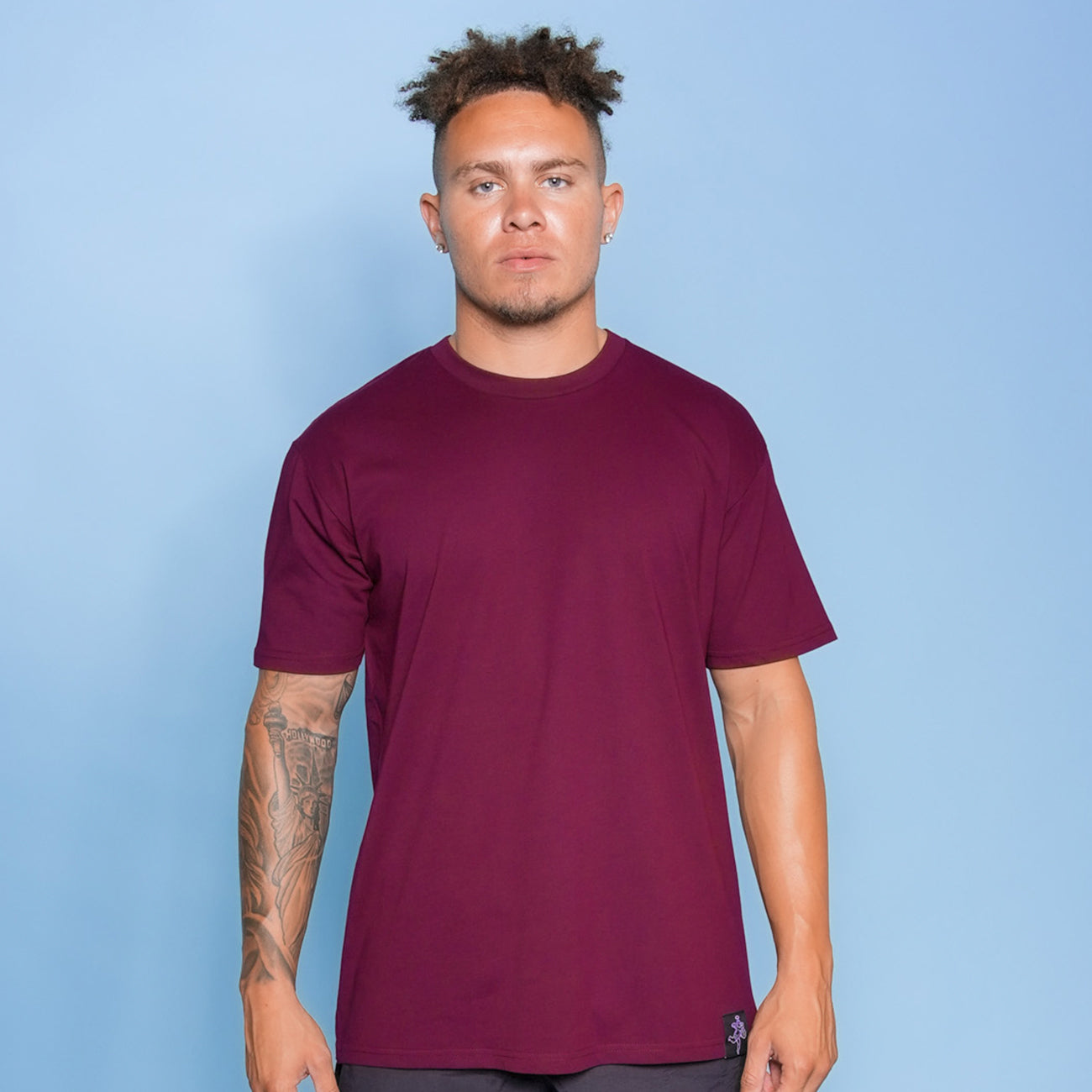 Burgundy Tee - Basic