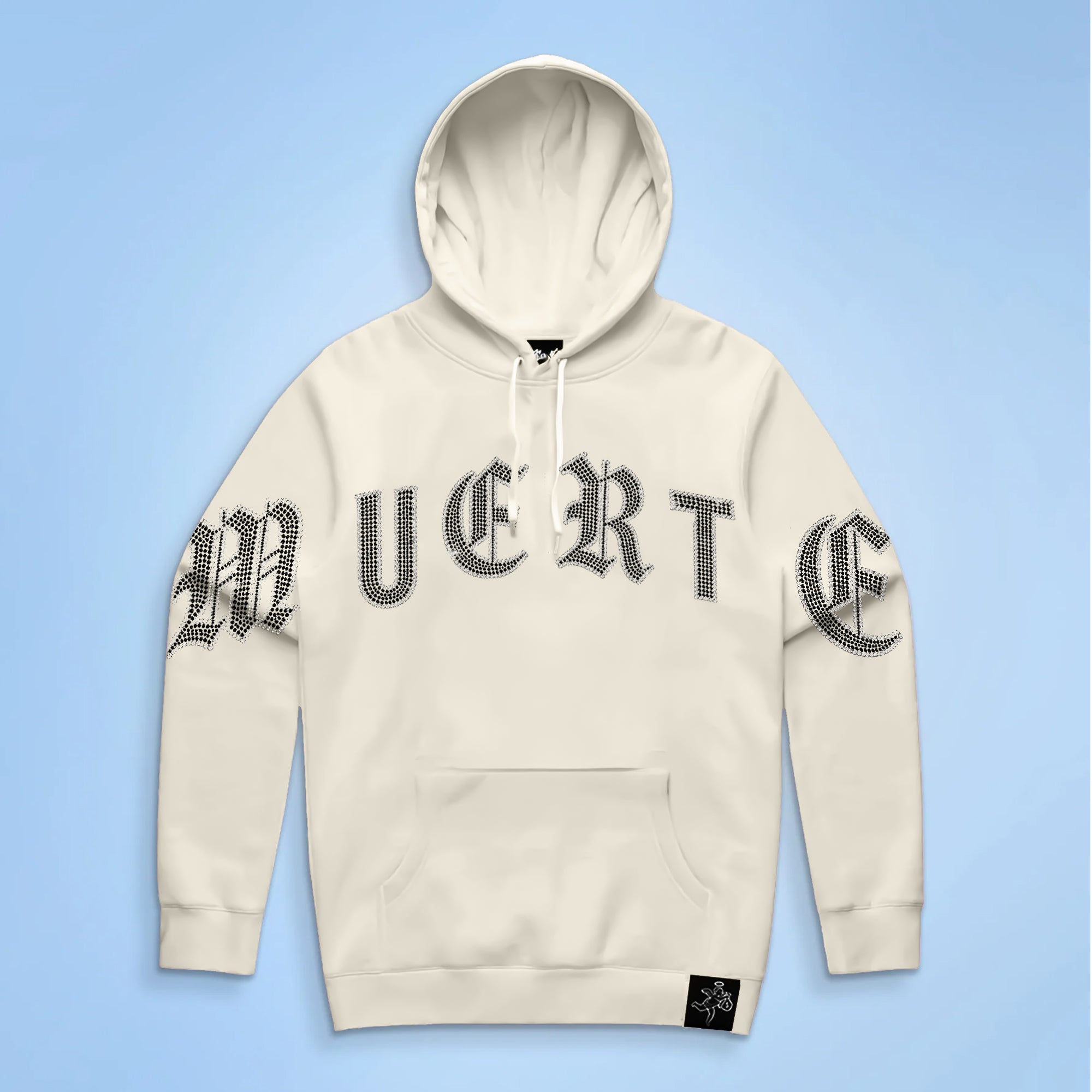 MM LTTRS Rhinestone  Hoodie