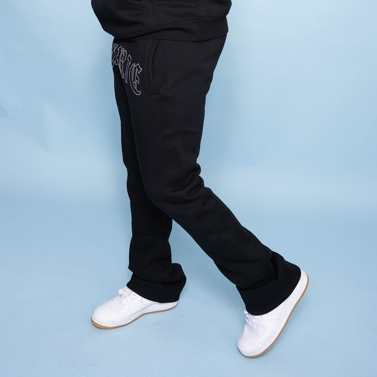 OE Muerte Bones Rhinestone F/S Bottoms