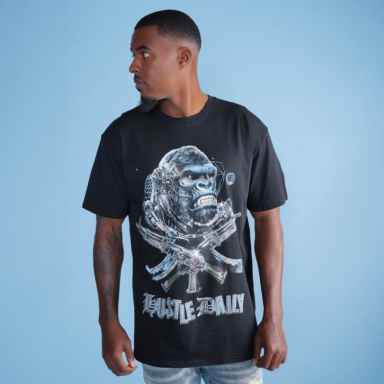 HP 3D Ape Tee - HUSTLE DAILY