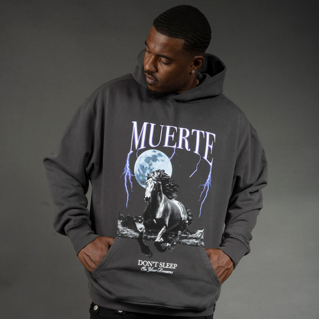 Black Horse Super Heavy Hoodie