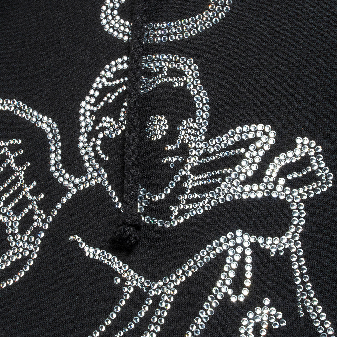 Get Money Angel Rhinestone - Sudadera con capucha HW