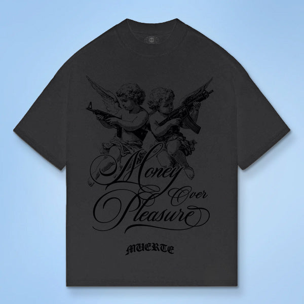 Bless The Sky Noir - Vintage Black Tee