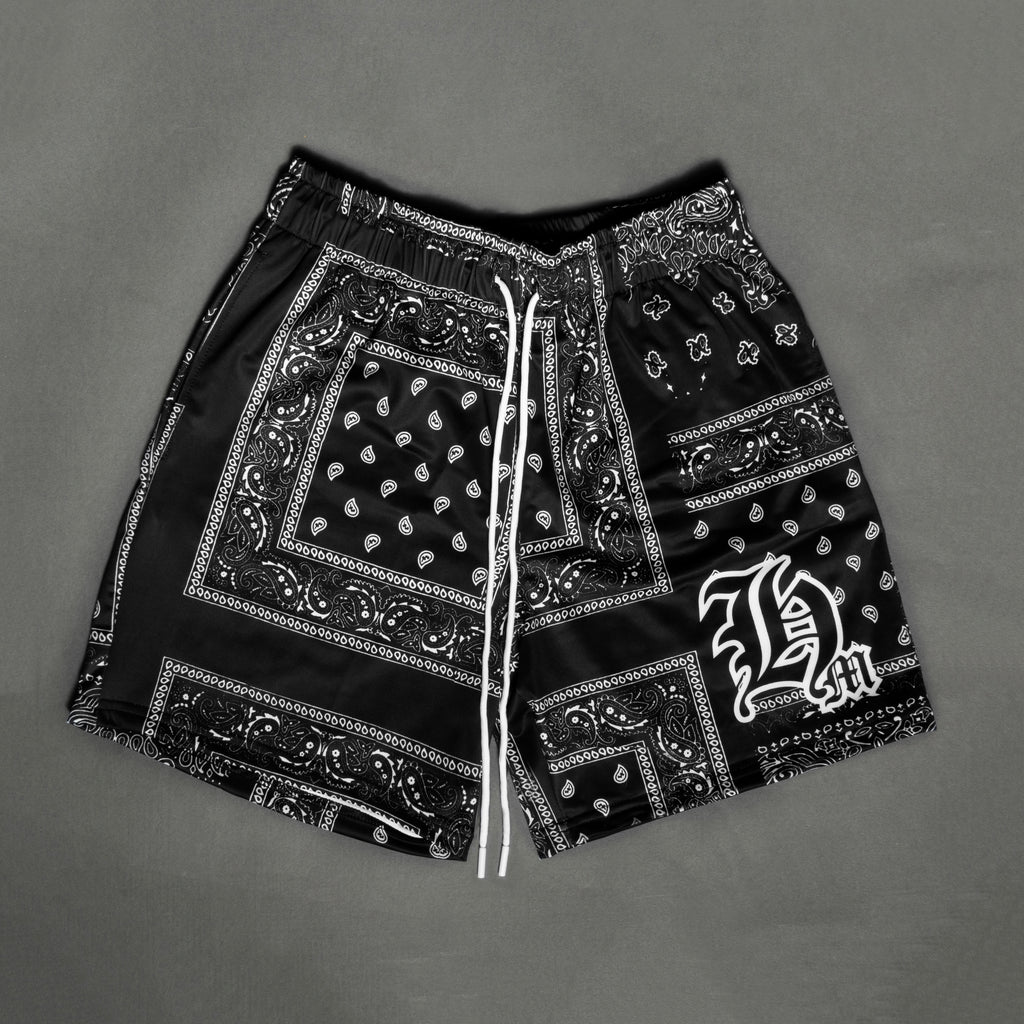 Black HM Bandana Shorts