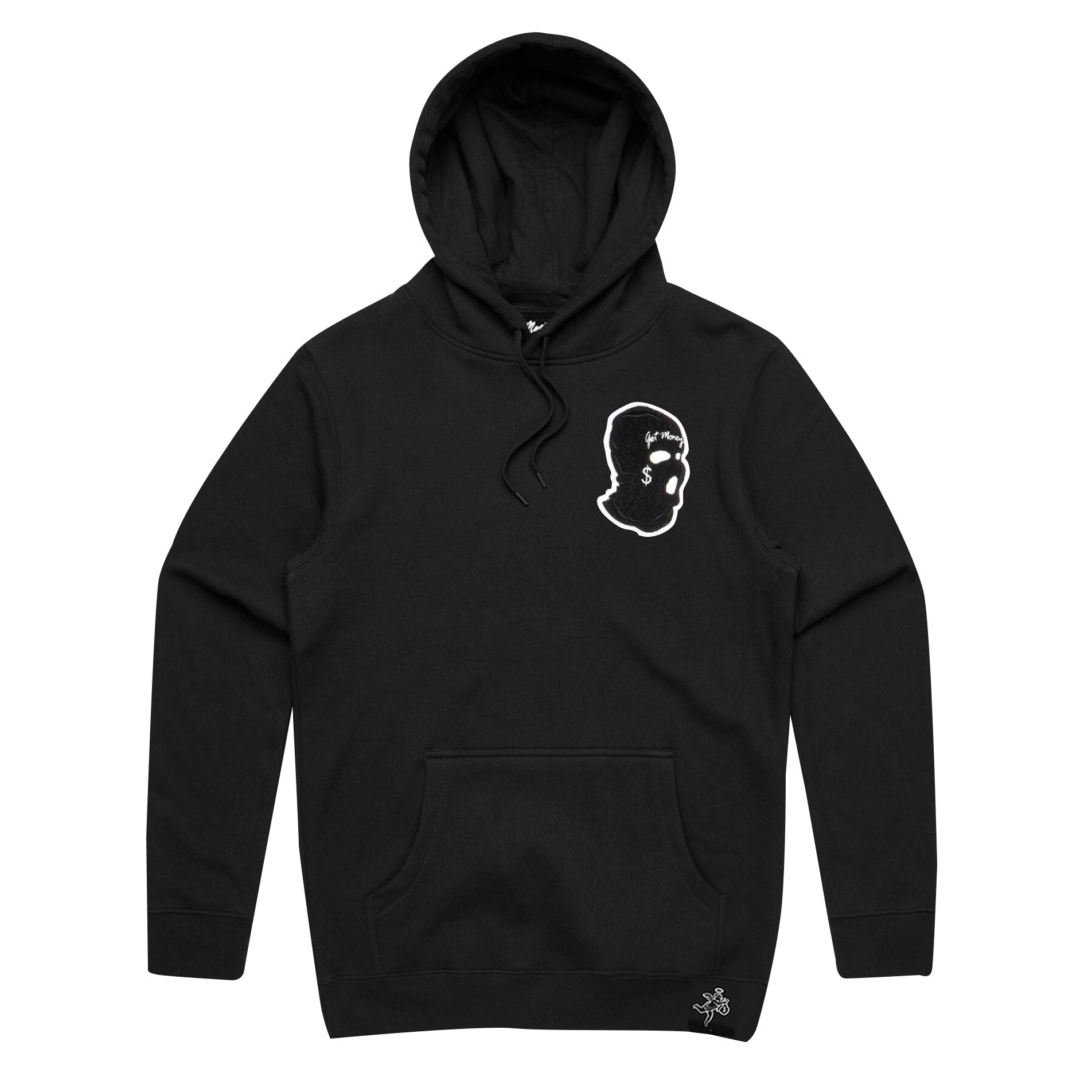 Ski Mask Chenille Patch Hoodie