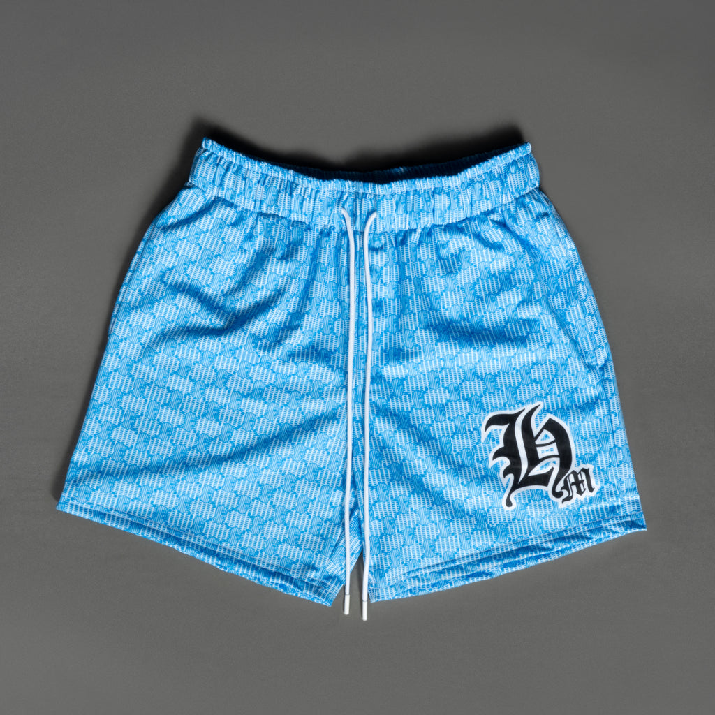 AJ CB HM Ski Mask Pattern Shorts