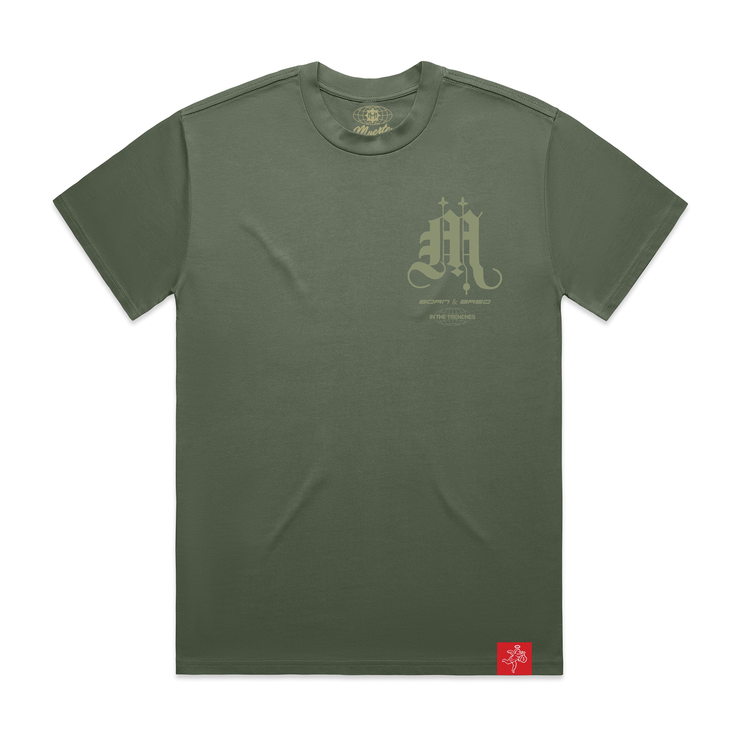 The Trenches - ULTRA HW Red Label Tee - Cypress