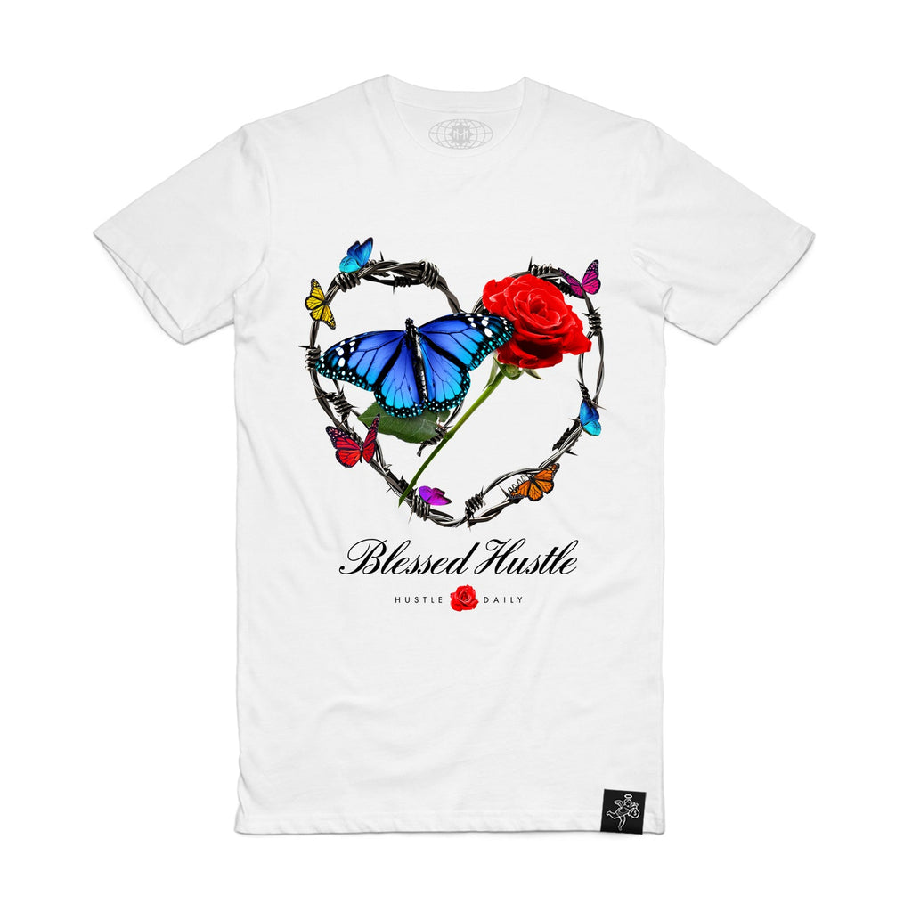 BLESSED BARBED HEART - W