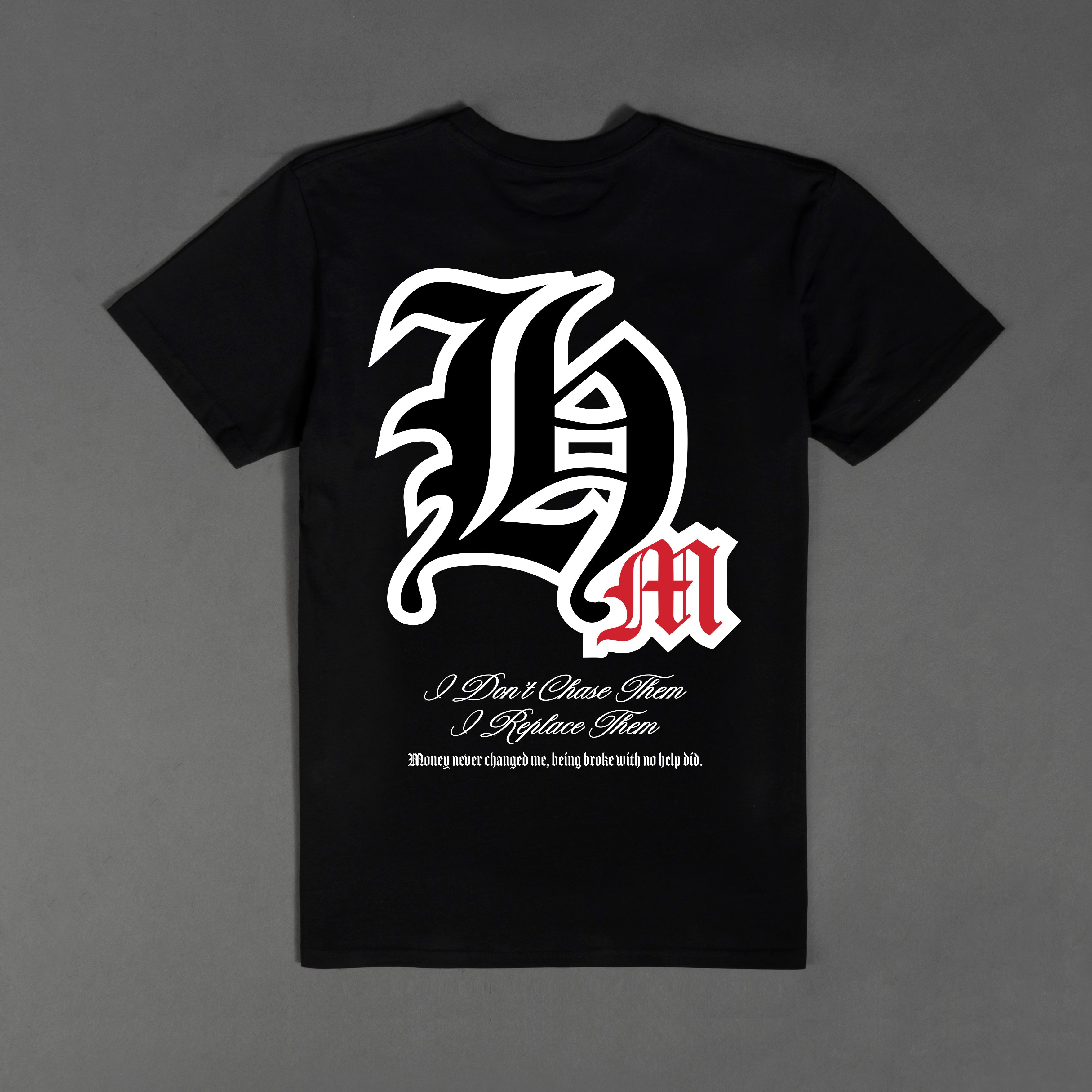 Camiseta HM OE Statements - Negro