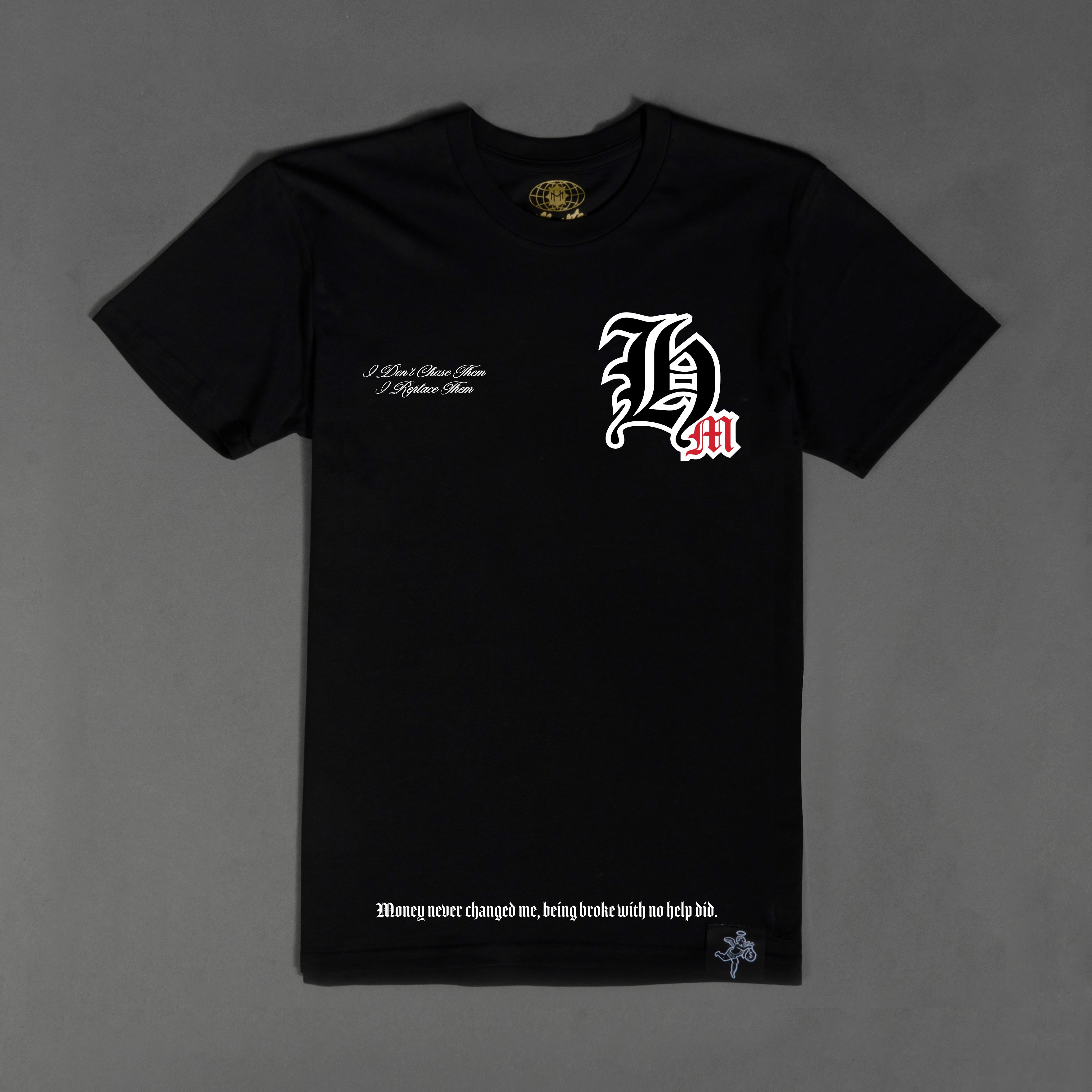 Camiseta HM OE Statements - Negro