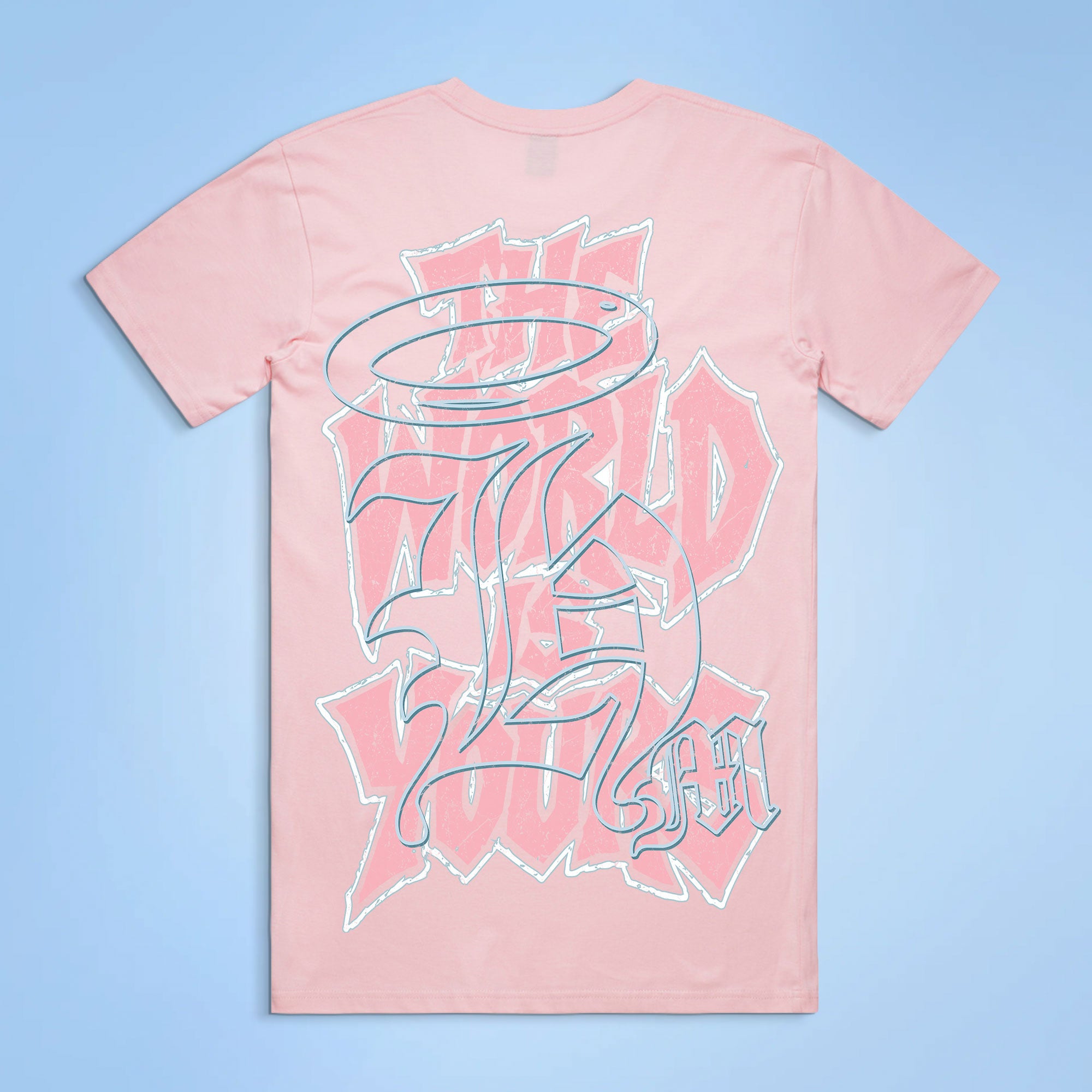 Guided By Faith - Pink Tee